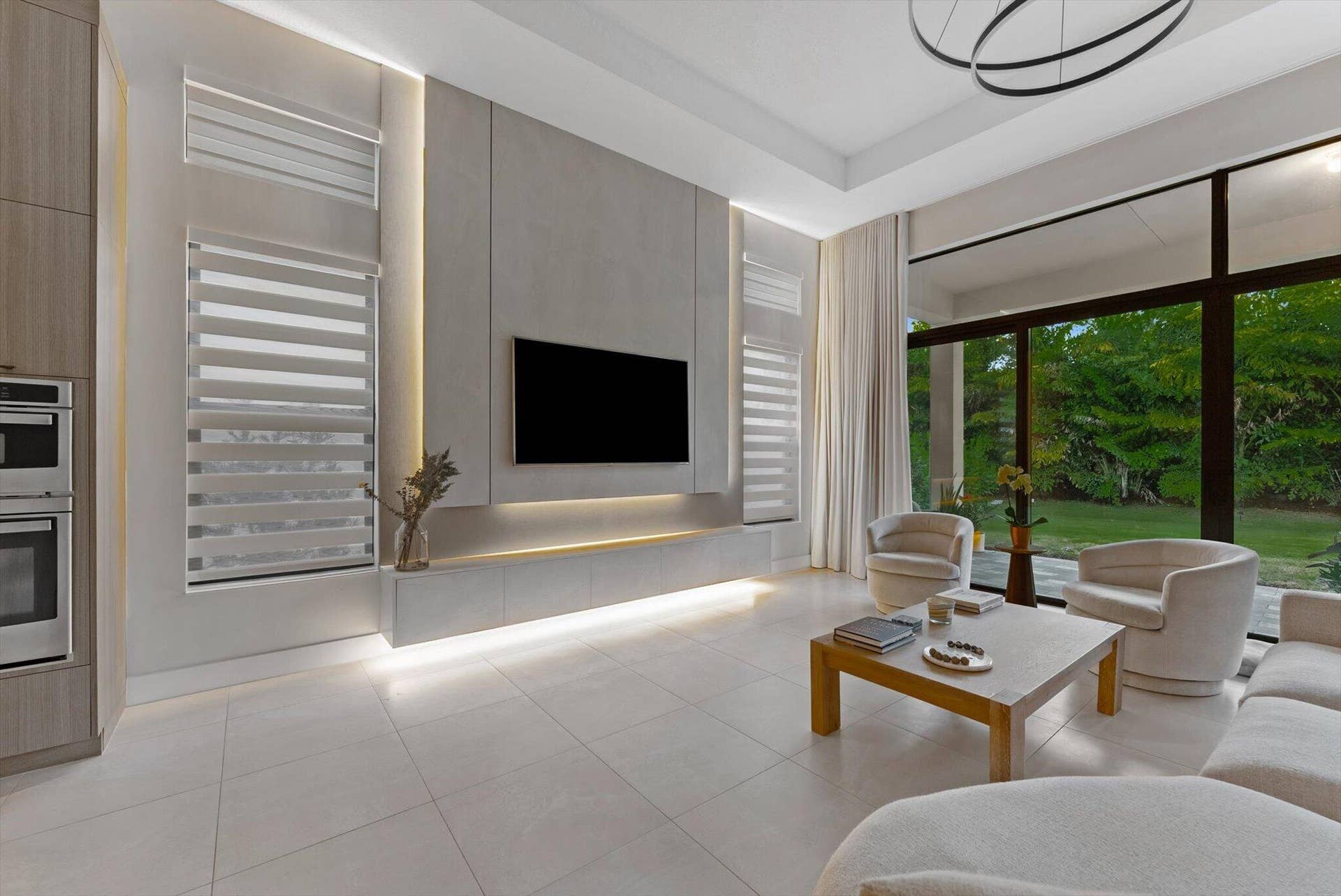 9273 Sunflower Meadow Road, Boca Raton, FL 33434 Living Room Night