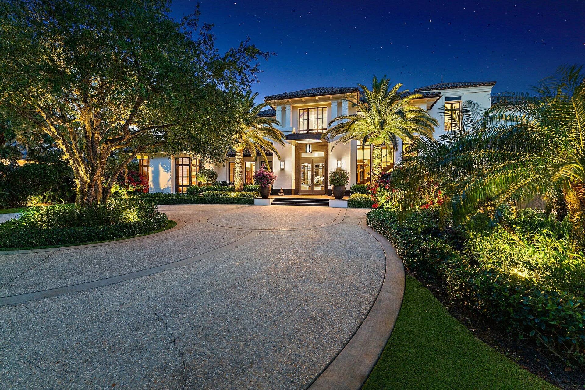 232 Bears Club Drive, Jupiter, FL 33477 Front Elevation