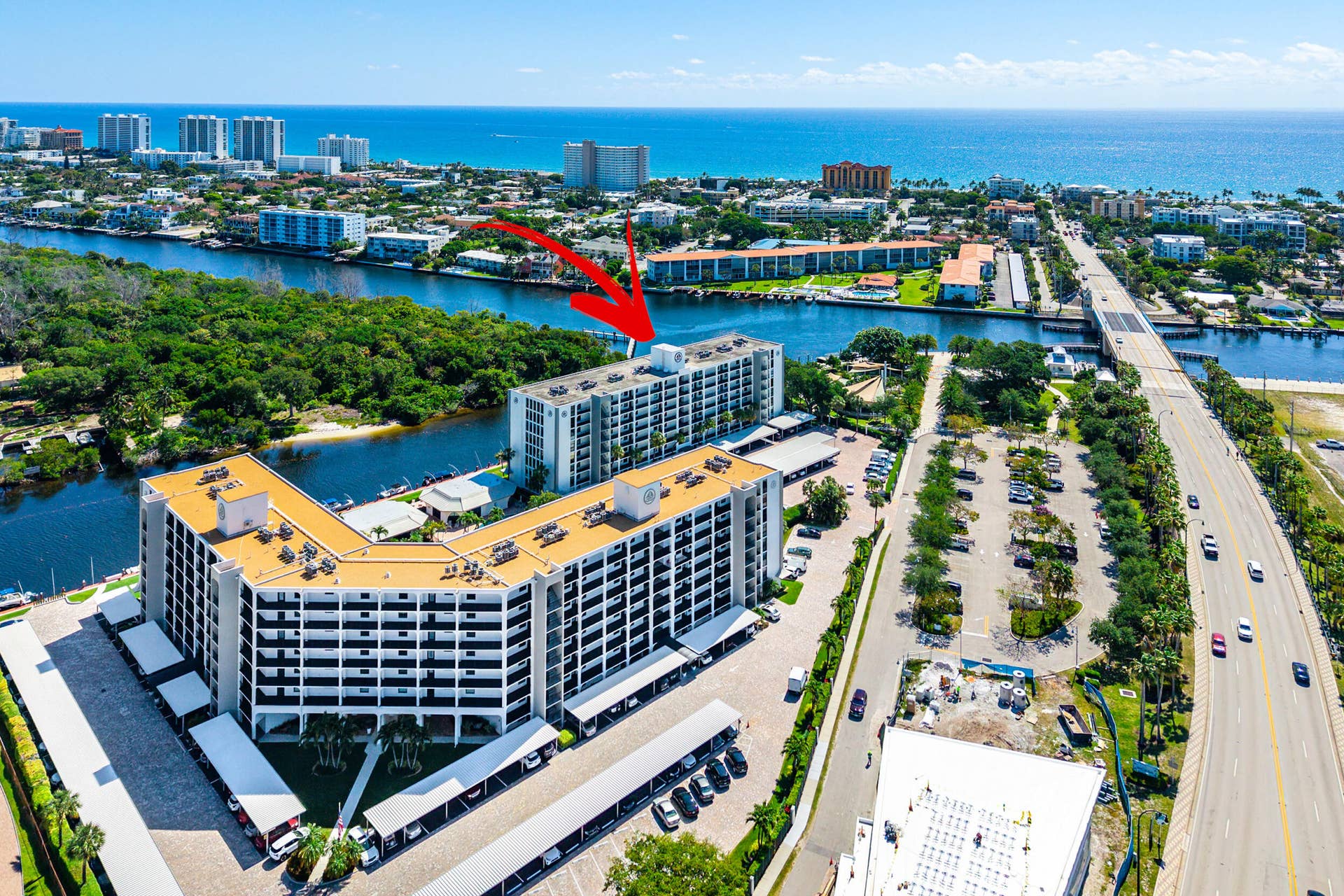 1631 Riverview Road, #505, Deerfield Beach, FL 33441 Aerial