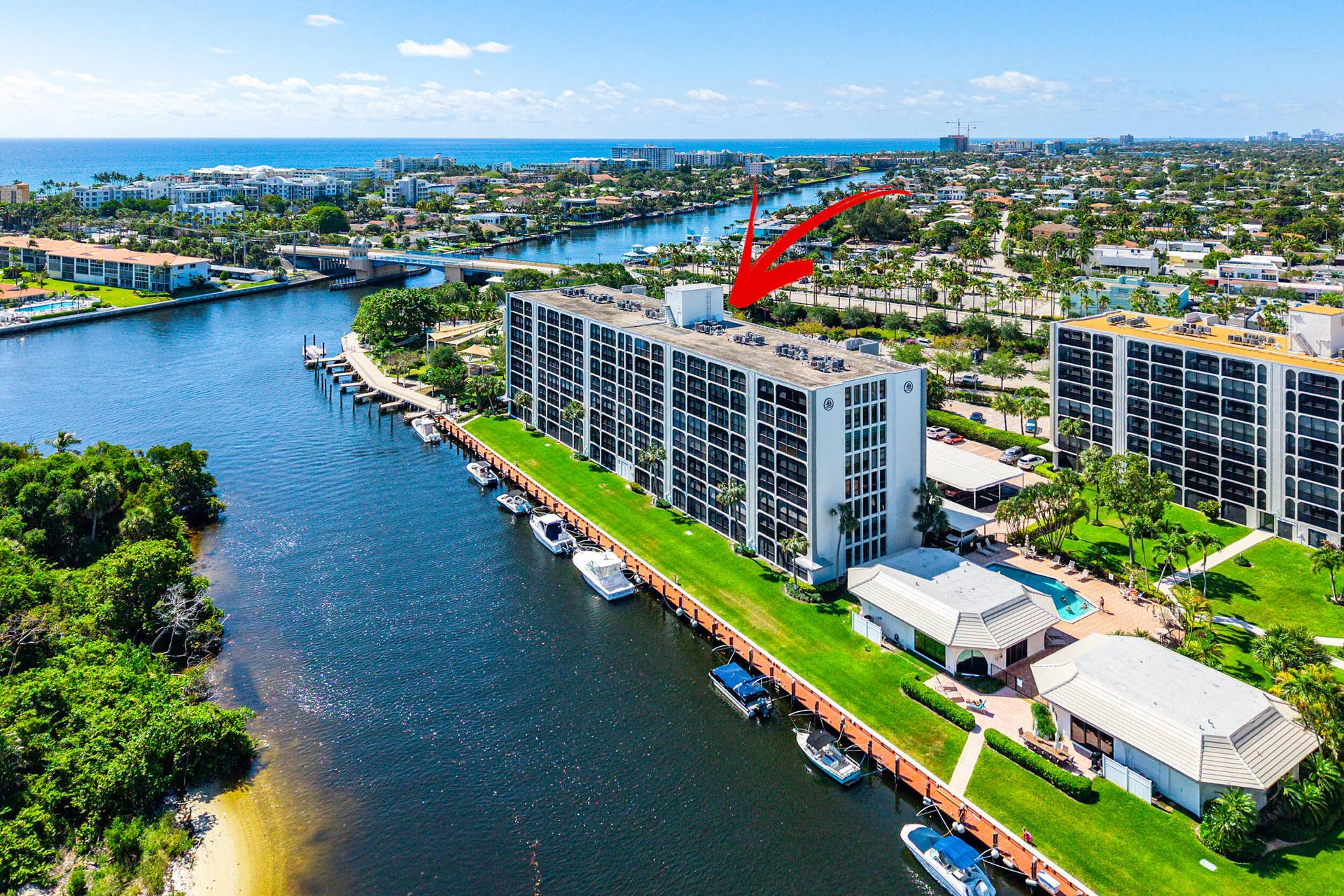1631 Riverview Road, #505, Deerfield Beach, FL 33441 Aerial
