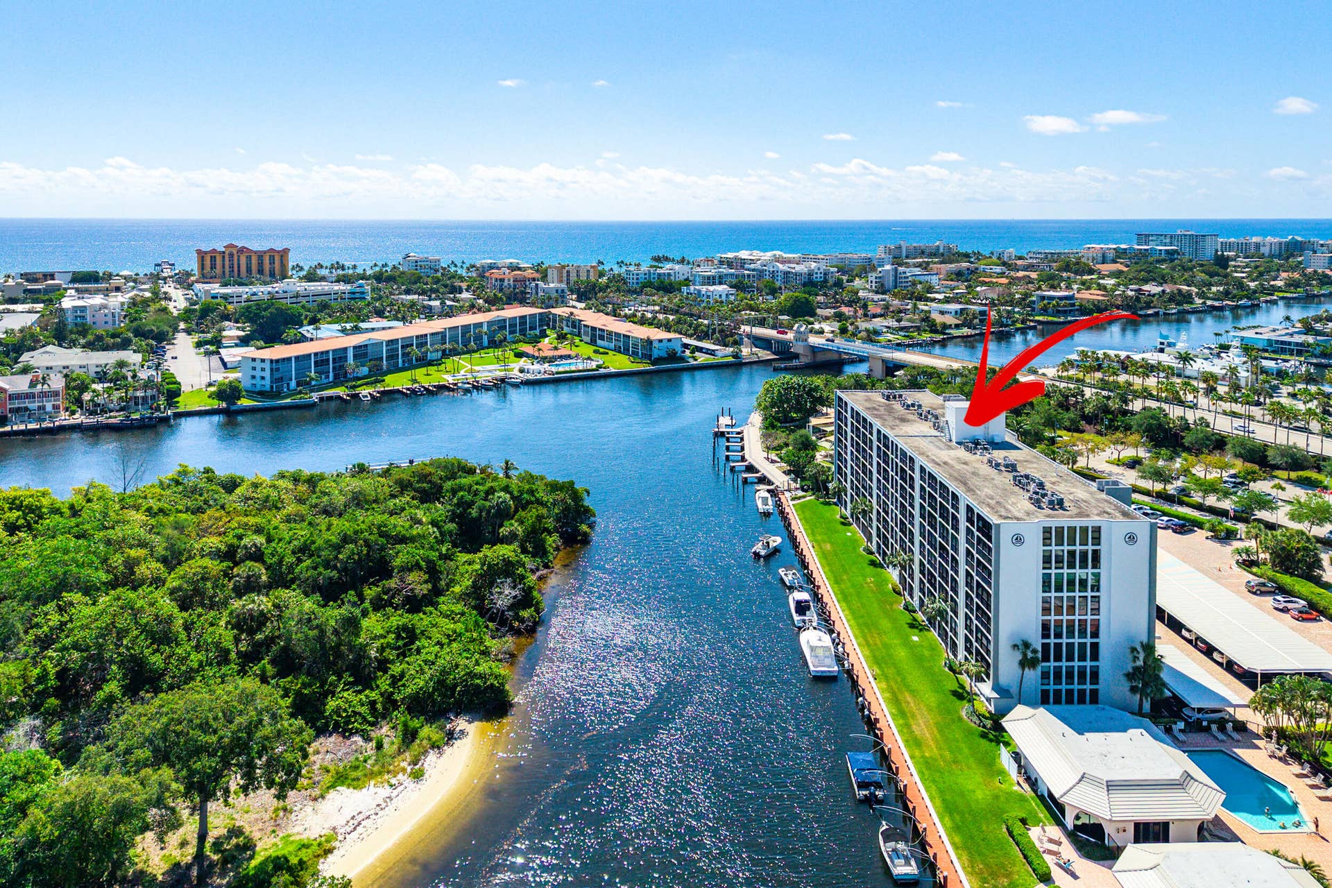 1631 Riverview Road, #505, Deerfield Beach, FL 33441 Aerial