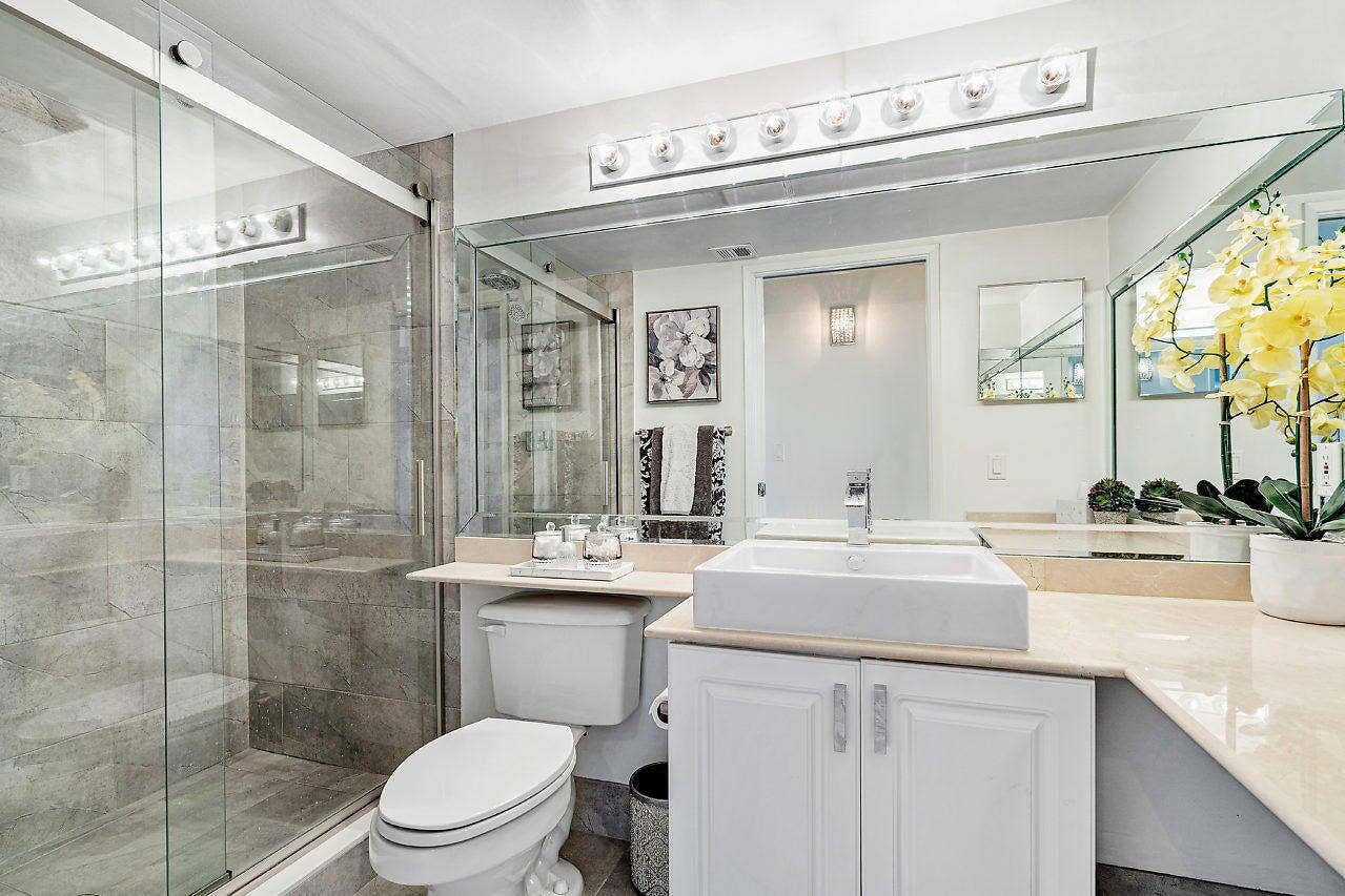 3594 S Ocean Boulevard, #406, Highland Beach, Highland Beach, FL 33487 HBC 406 Guest Bath