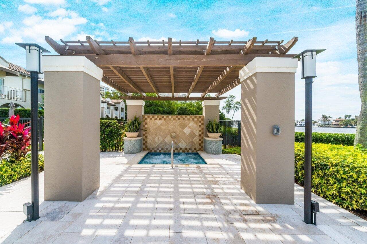 3594 S Ocean Boulevard, #406, Highland Beach, Highland Beach, FL 33487 HBC Hot Tub