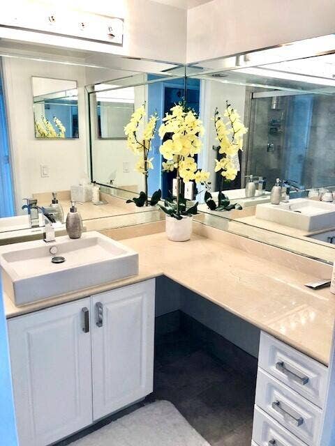 3594 S Ocean Boulevard, #406, Highland Beach, Highland Beach, FL 33487 HBC 406 guest bath w furn