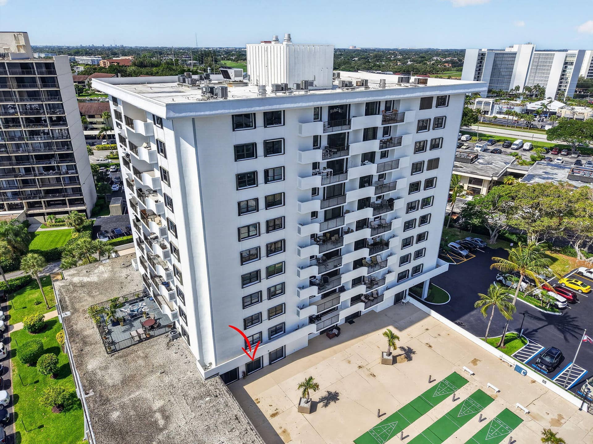 1200 Marine Way, #Bd2, North Palm Beach, FL 33408 Aerial Unit Marked