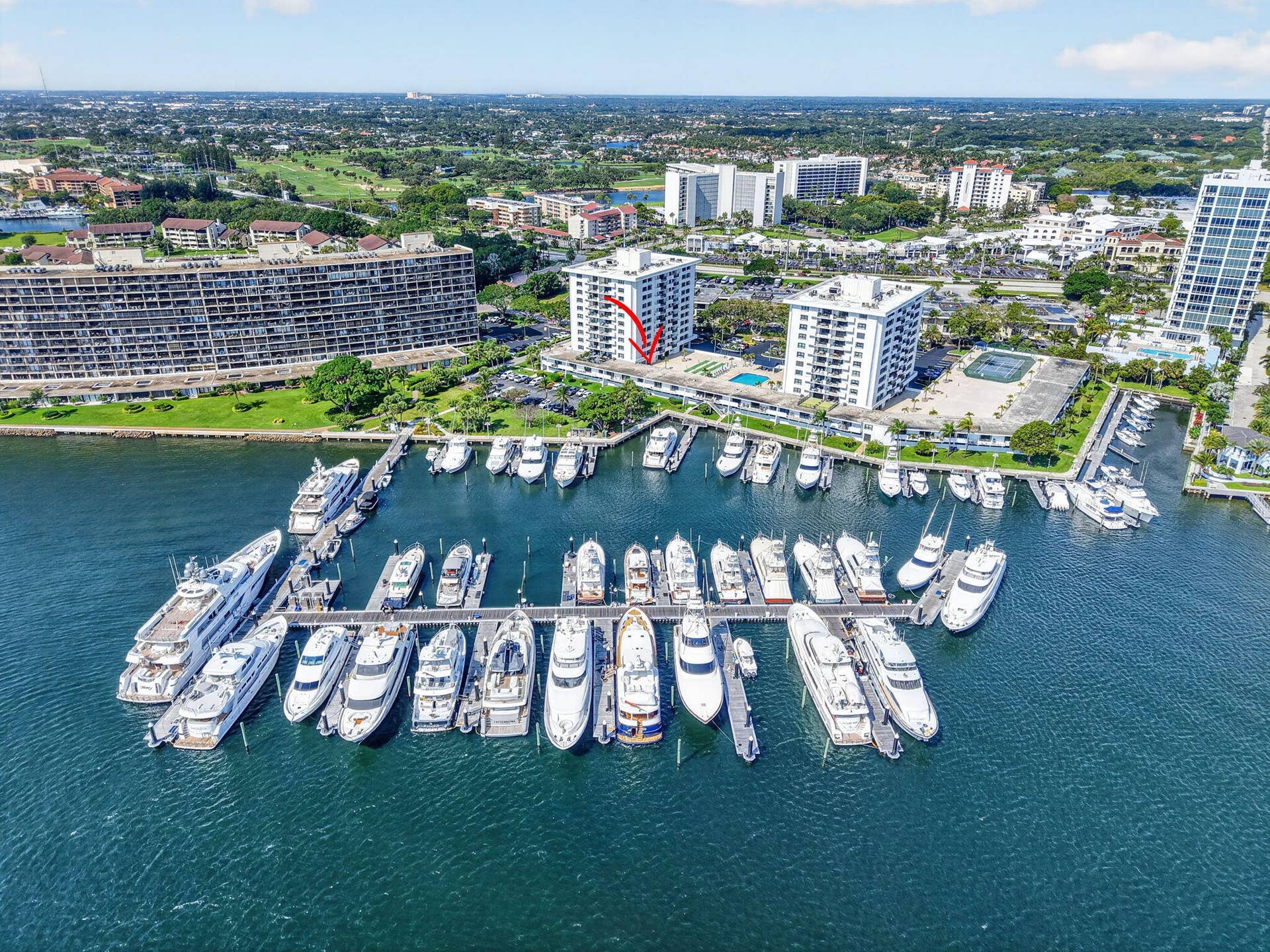 1200 Marine Way, #Bd2, North Palm Beach, FL 33408 Aerial Marina