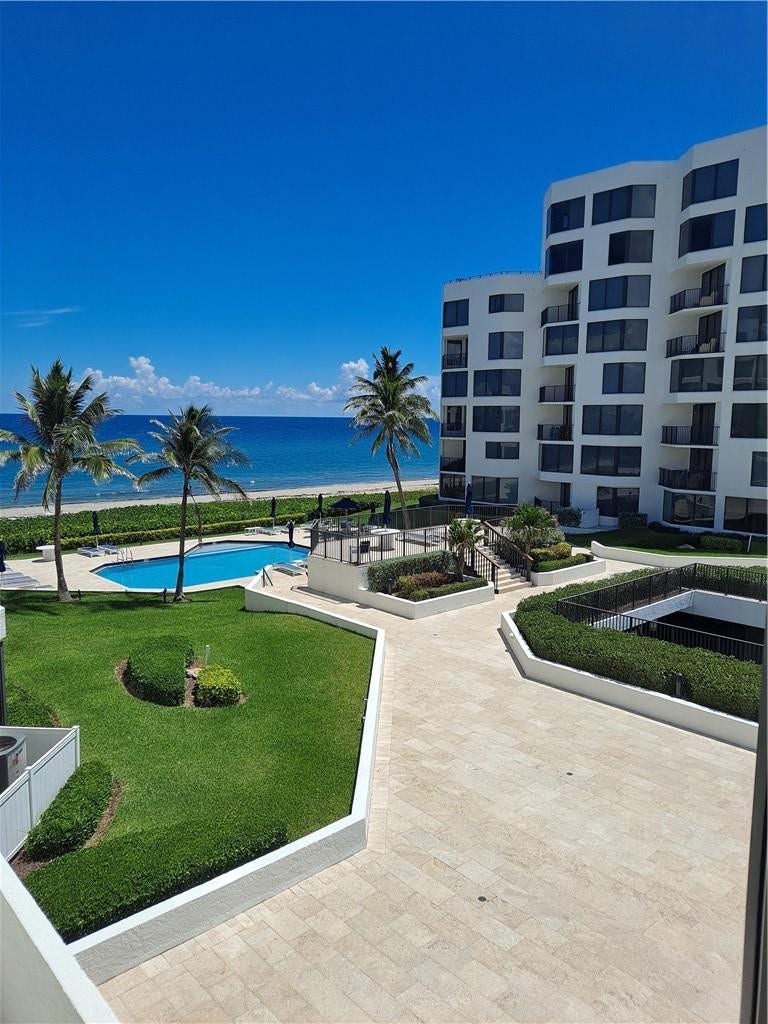2565 S Ocean Boulevard, #201n, Boca Raton, Highland Beach, FL 33487 View from 1st floor Living Area