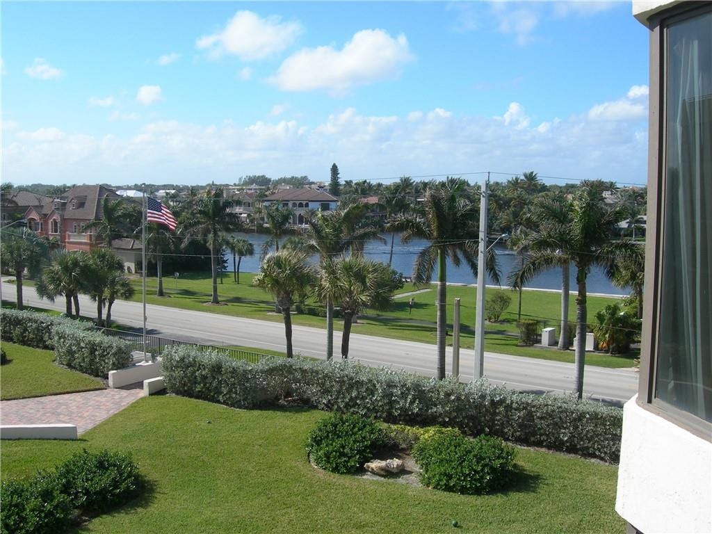 2565 S Ocean Boulevard, #201n, Boca Raton, Highland Beach, FL 33487 Intercoastal View from 1st floor Living Area