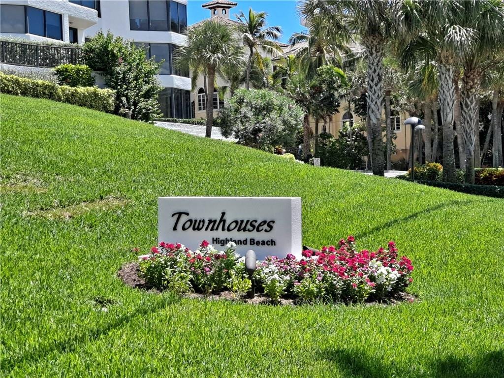 2565 S Ocean Boulevard, #201n, Boca Raton, Highland Beach, FL 33487 Exterior Front