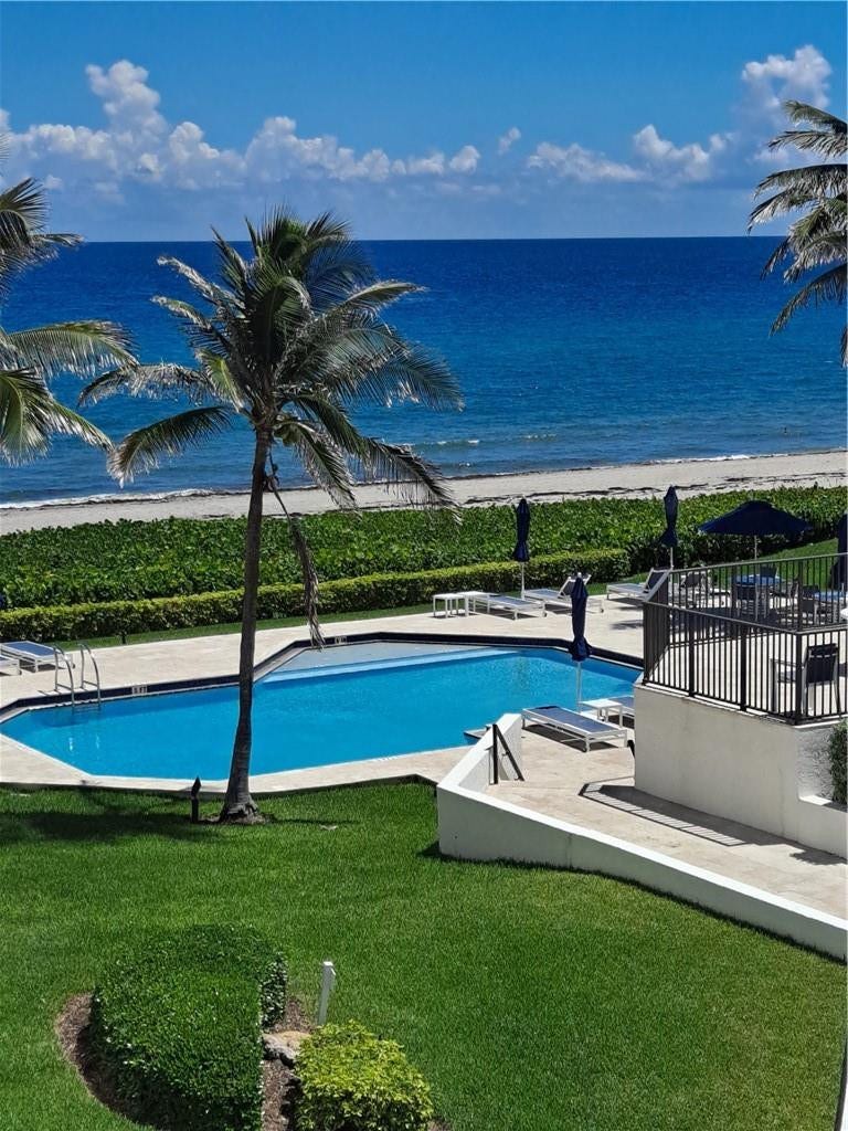 2565 S Ocean Boulevard, #201n, Boca Raton, Highland Beach, FL 33487 View from Primary Bedroom (2nd floor)