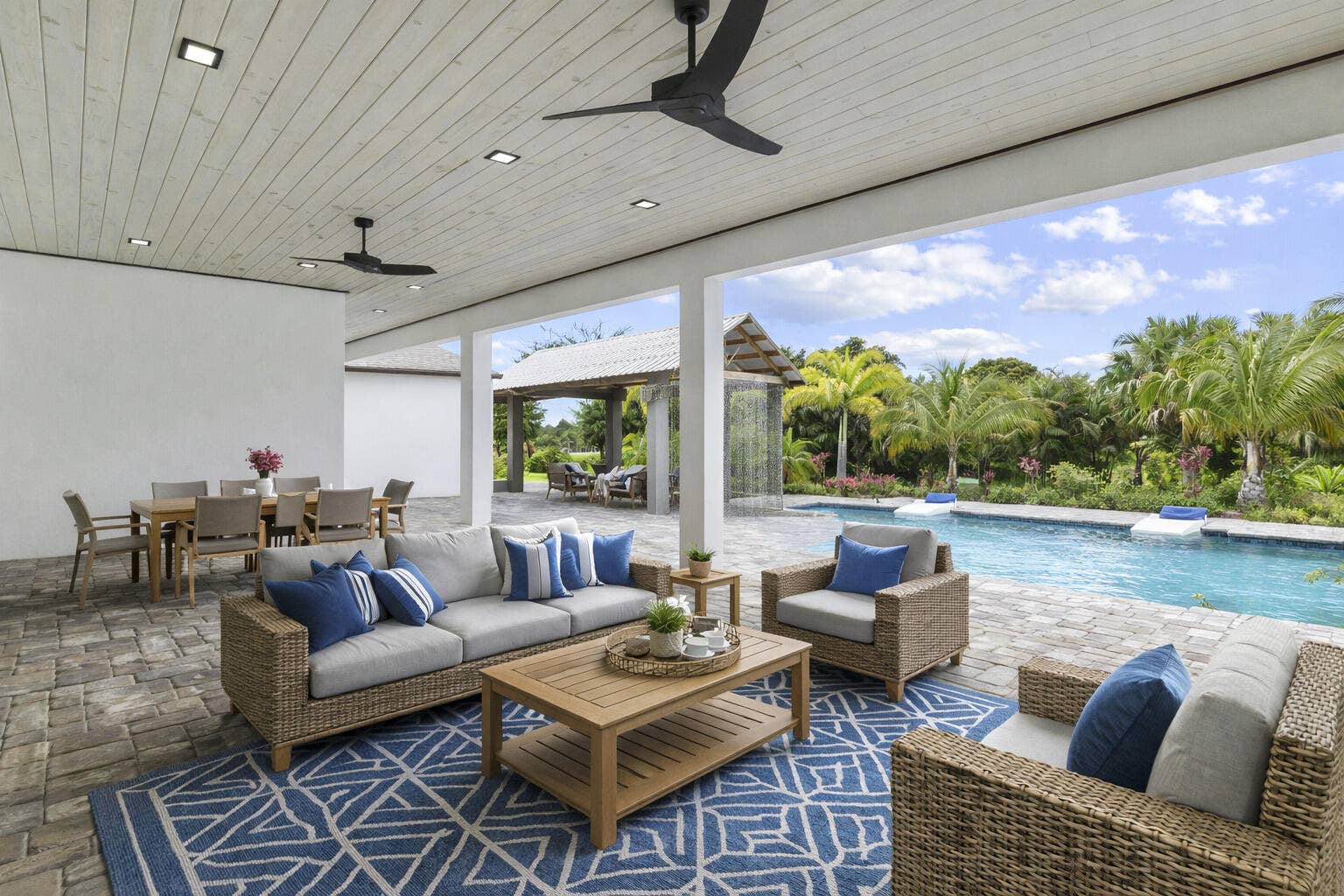 16149 73rd Terrace N, West Palm Beach, FL 33418 Massive back patio, Virtually Staged