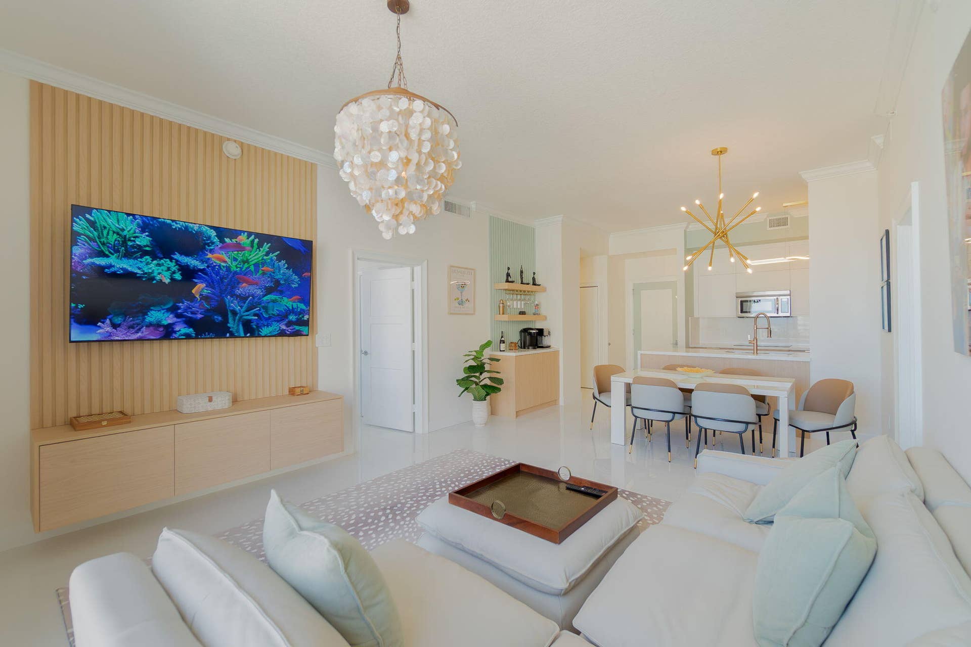 Remodeled Living and Dining Areas