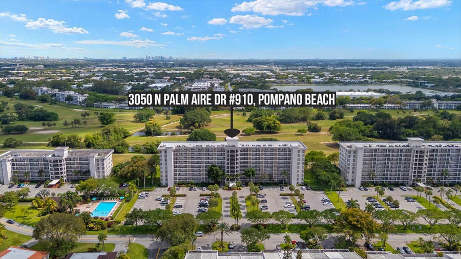 Property photo for 3050 N Palm Aire Drive, #910, Pompano Beach, FL
