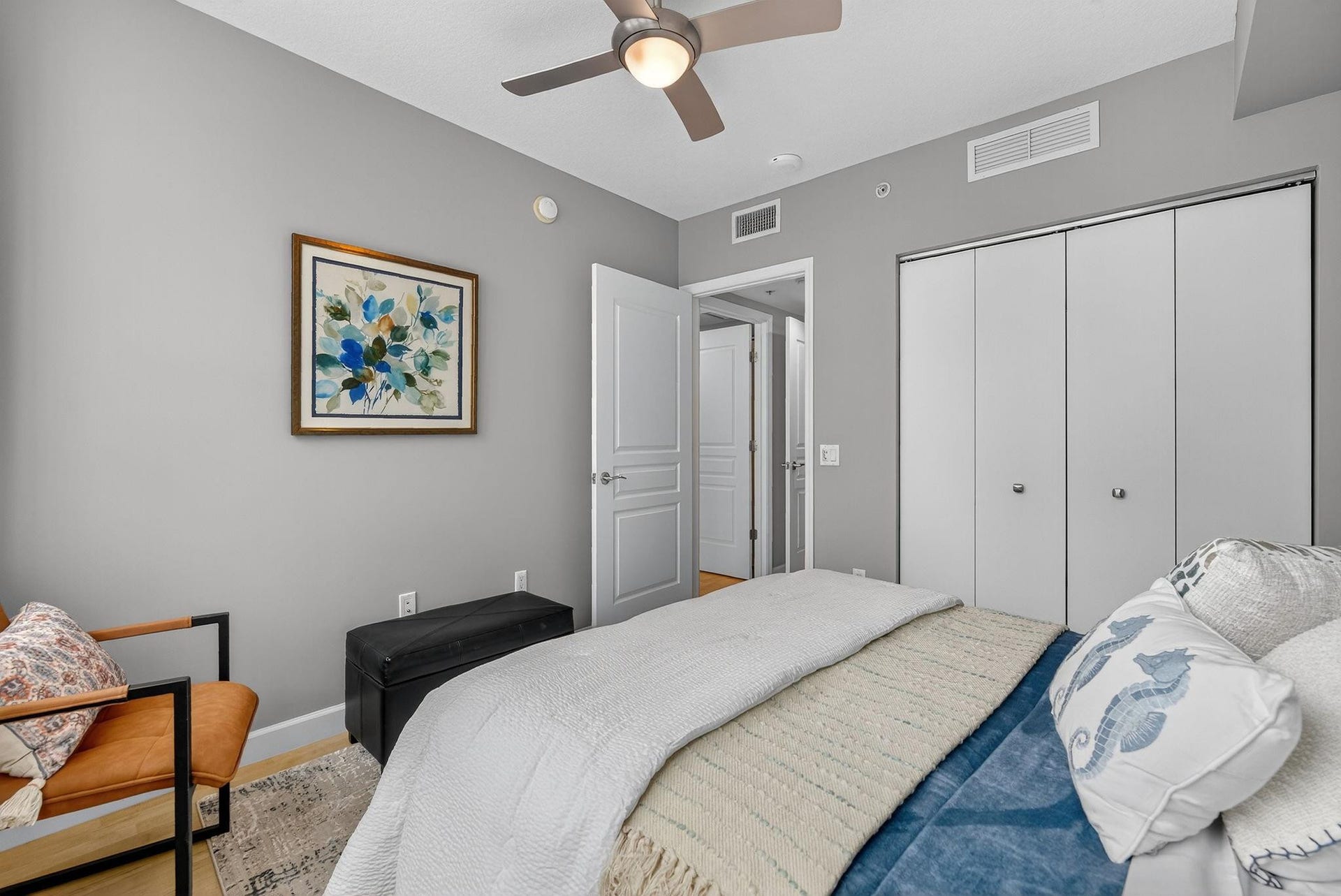 350 SE 2nd Street, #1030, Fort Lauderdale, FL 33301 Guest Bedroom