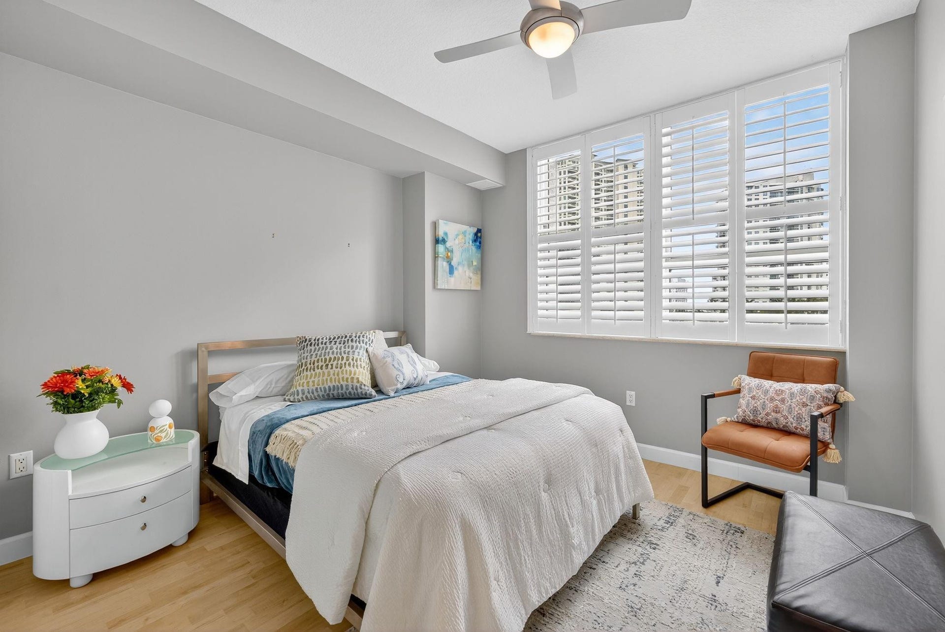 350 SE 2nd Street, #1030, Fort Lauderdale, FL 33301 Guest Bedroom