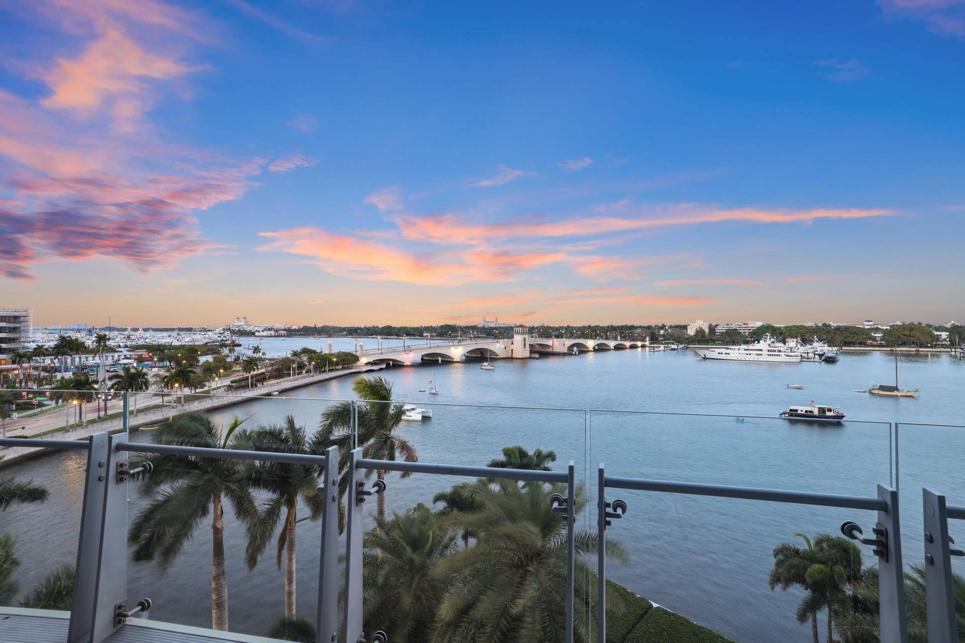 1100 S Flagler Drive, #601, West Palm Beach, FL 33401 Terrace North East Twilight (2)