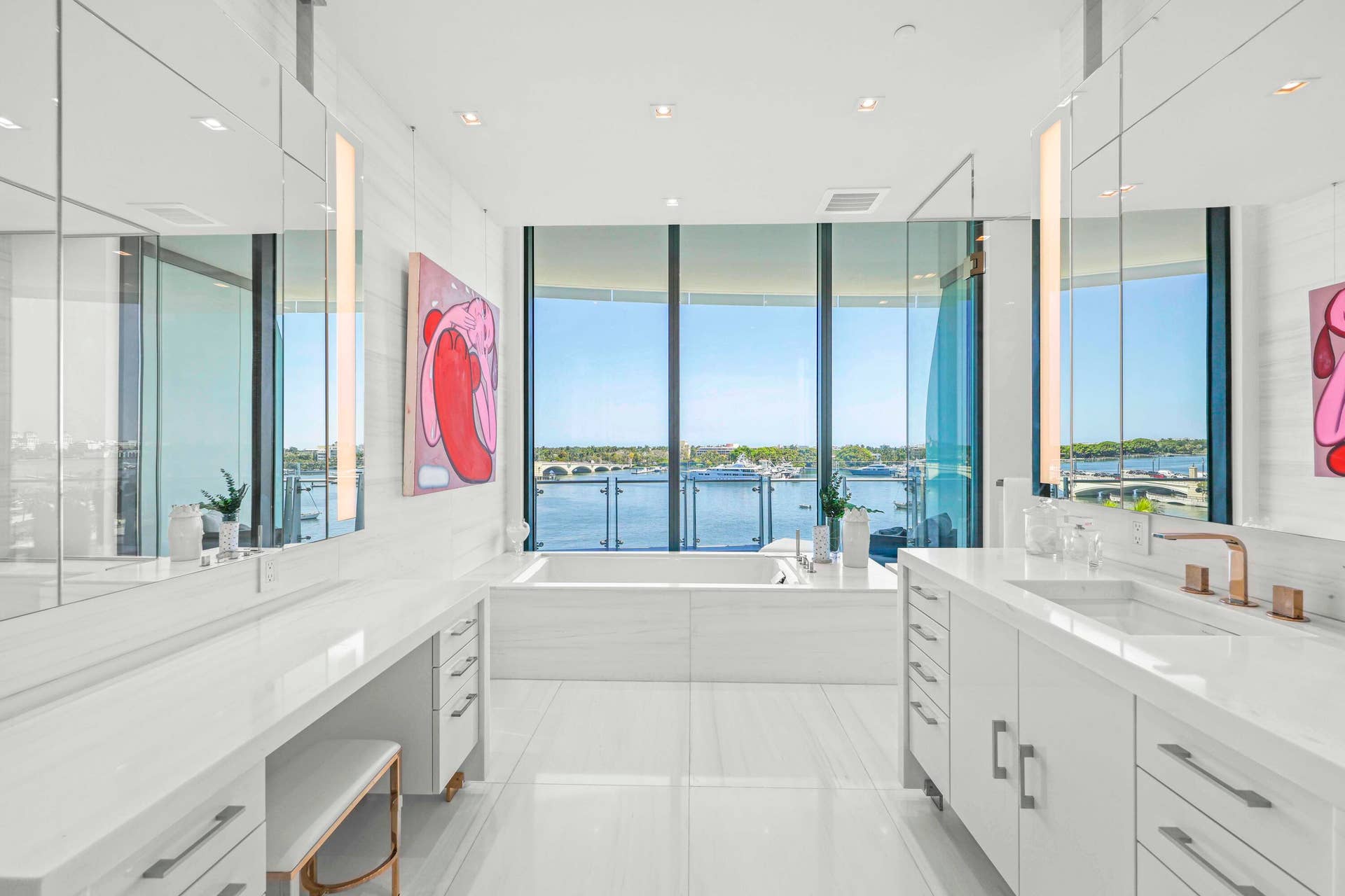 1100 S Flagler Drive, #601, West Palm Beach, FL 33401 Primary Bathroom 1.3