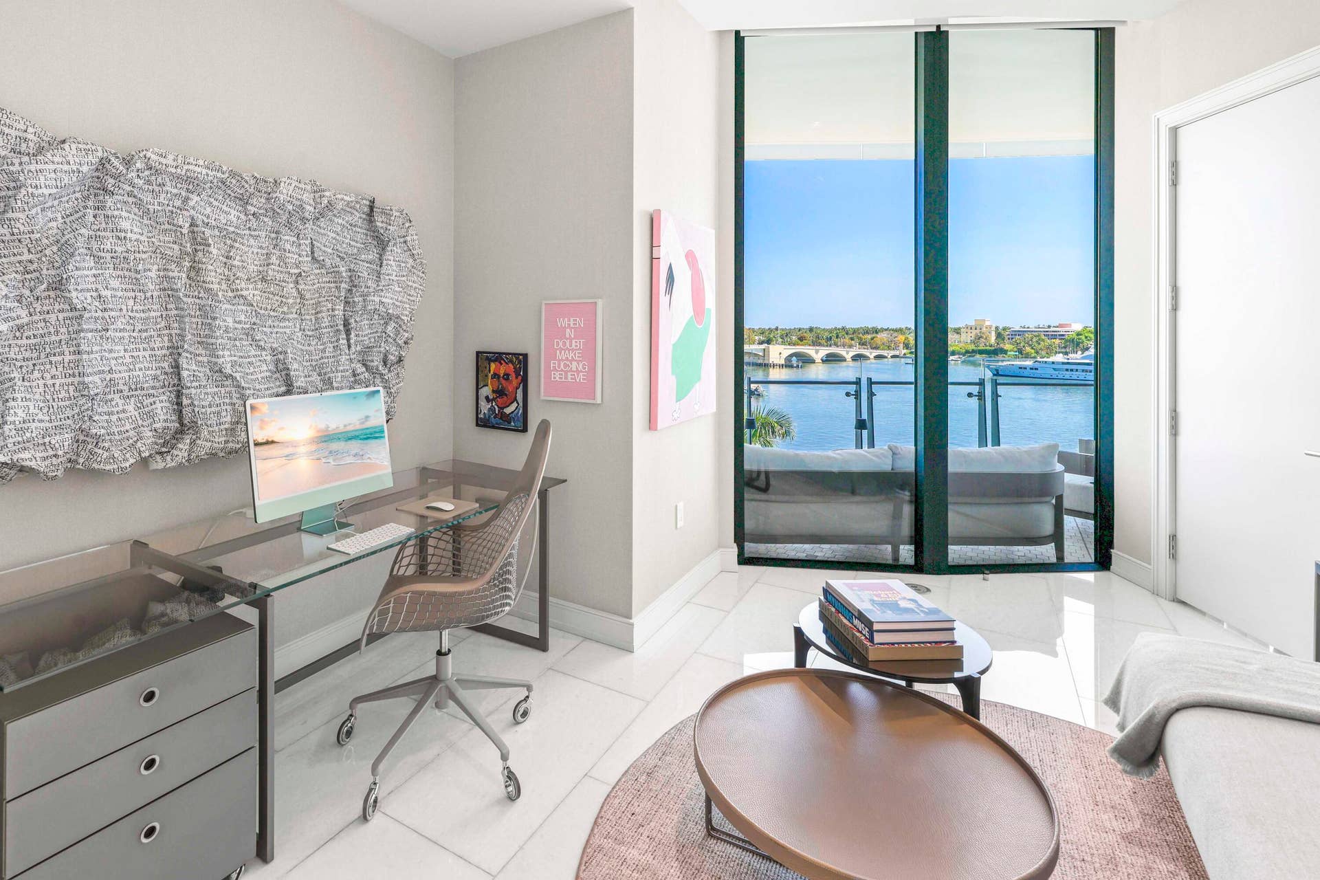 1100 S Flagler Drive, #601, West Palm Beach, FL 33401 Office/Den