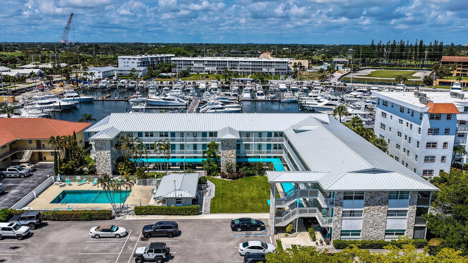 37 Yacht Club Drive, #Unit 202, North Palm Beach, FL 33408 Aerial of Community