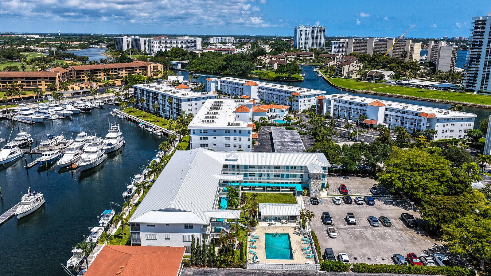 37 Yacht Club Drive, #Unit 202, North Palm Beach, FL 33408 Aerial of Community