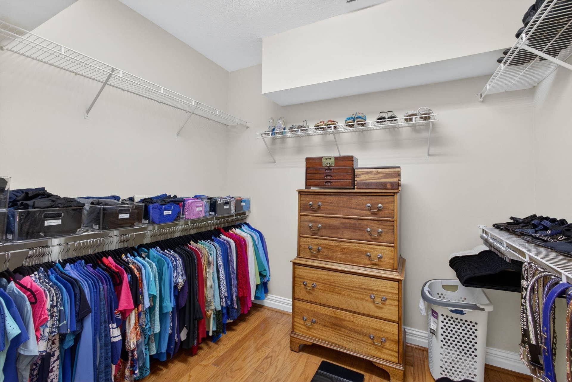 1 of 2 Primary Closets