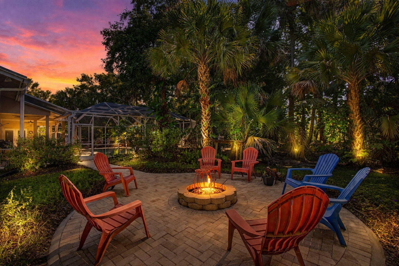 Sunset Firepit
