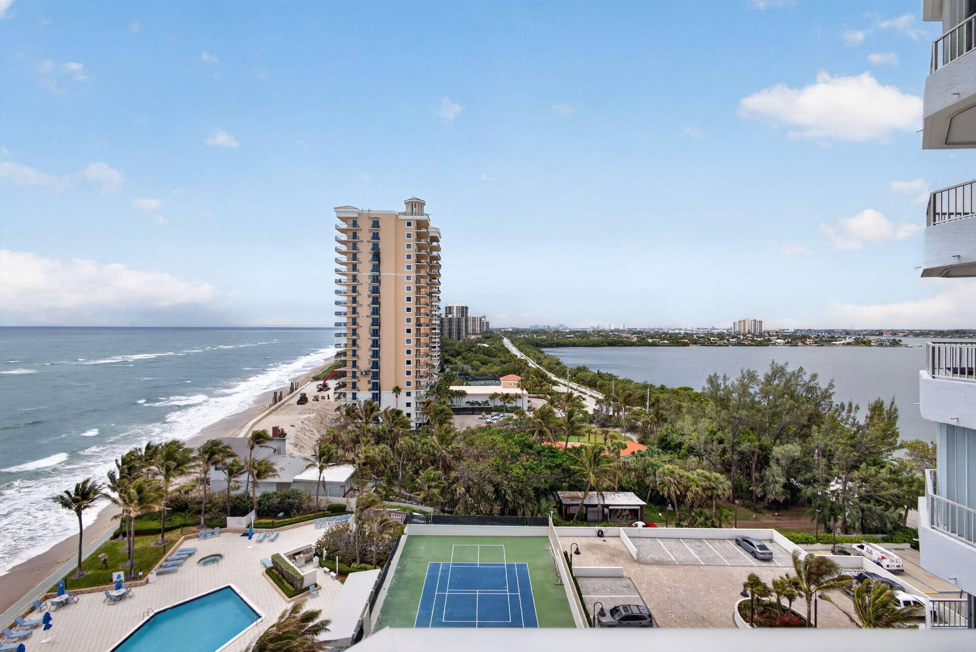 5200 N Ocean Drive, #1004, Singer Island, FL 33404 Balcony View