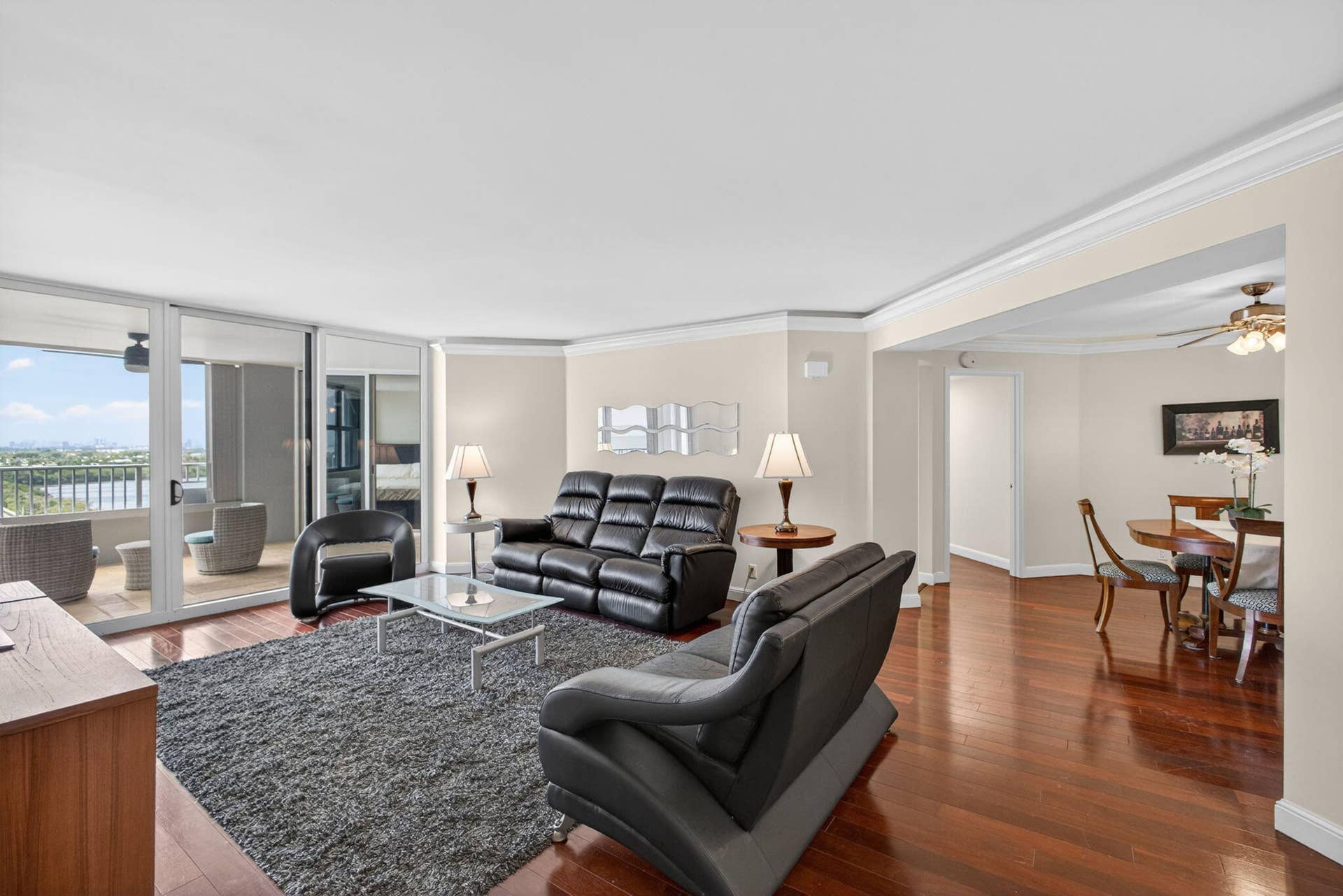5200 N Ocean Drive, #1004, Singer Island, FL 33404 Living Room