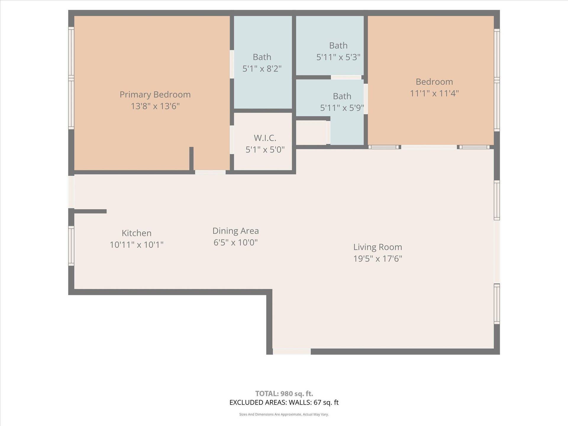 1199 Hillsboro Mile, #133, Hillsboro Beach, FL 33062 01-With dimensions