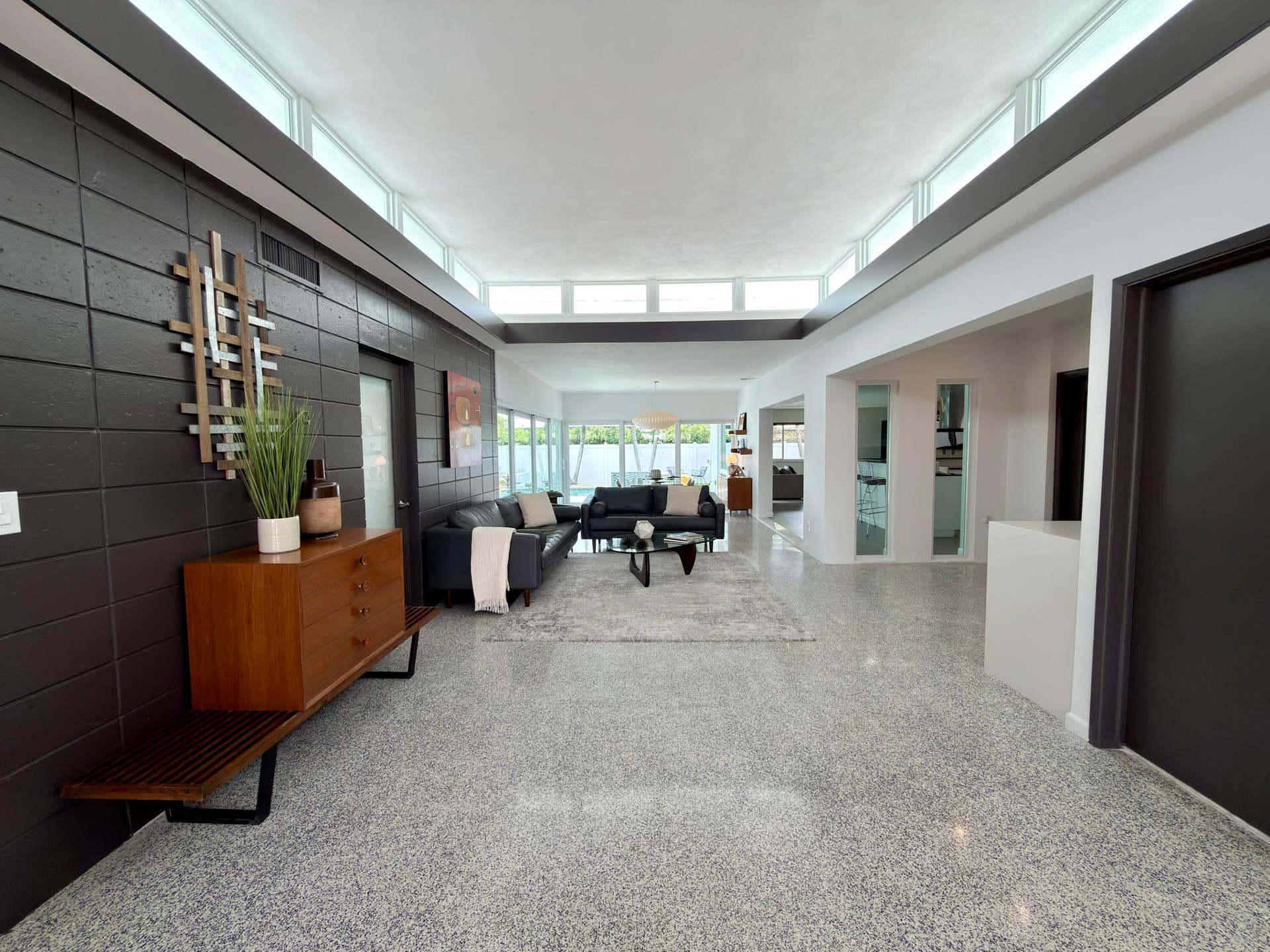 2222 NE 15th Court, Fort Lauderdale, FL 33304 original polished terrazzo floor