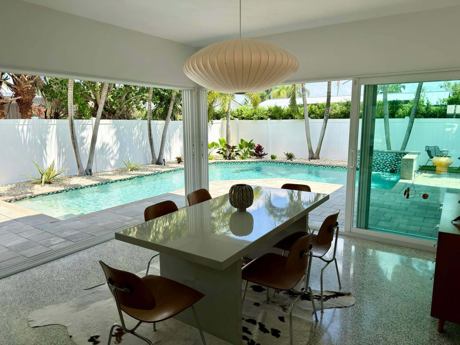 2222 NE 15th Court, Fort Lauderdale, FL 33304 All sliders open and pocket themselves to have that outdoor feeling