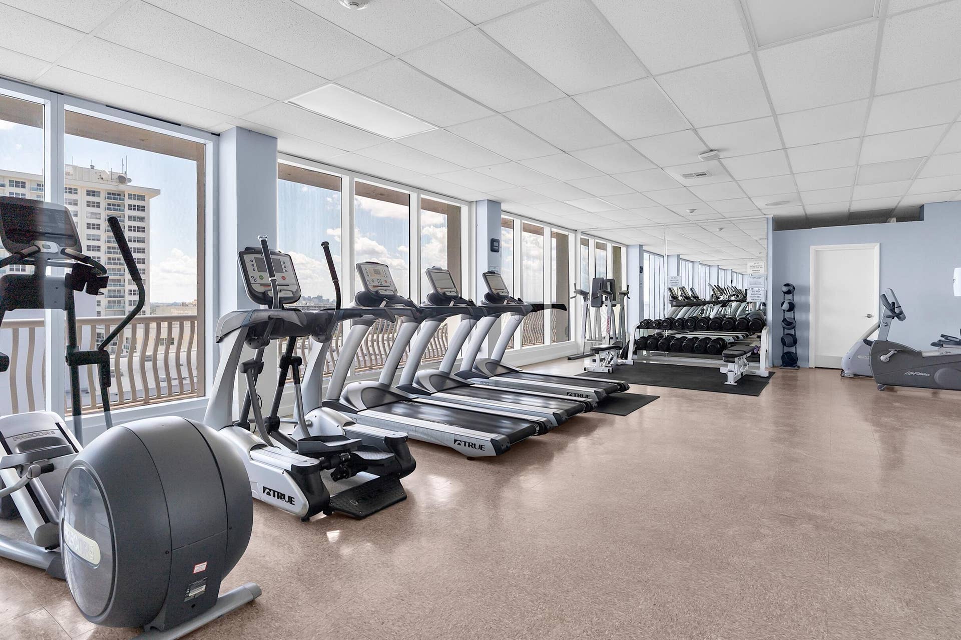 Temporary Fitness Center
