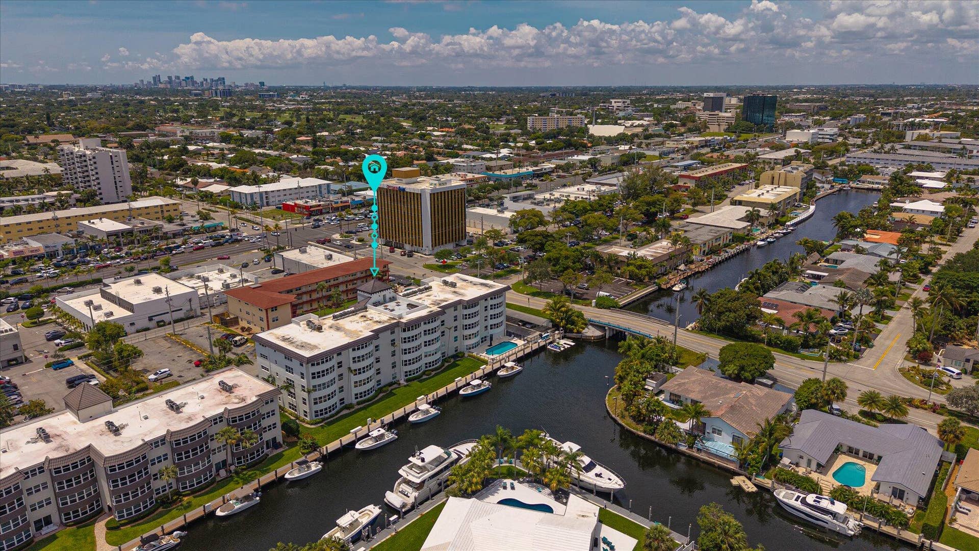 5100 Bayview Drive, #106, Fort Lauderdale, FL 33308 Unmatched location blending waterfront living with close proximity to beaches, dining, and city conveniences.