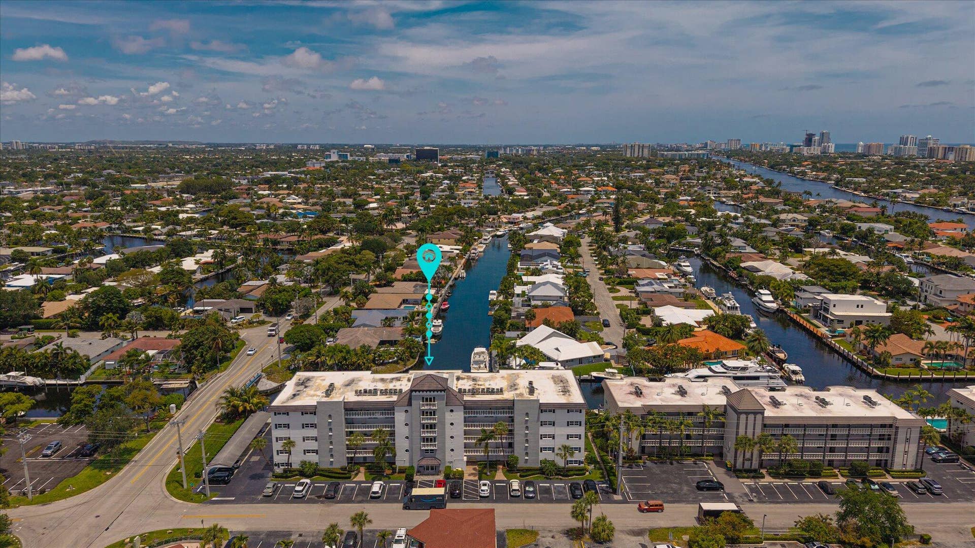 5100 Bayview Drive, #106, Fort Lauderdale, FL 33308 Ideally positioned on a quiet canal just off the Intracoastaloffering peaceful water views from the residence.