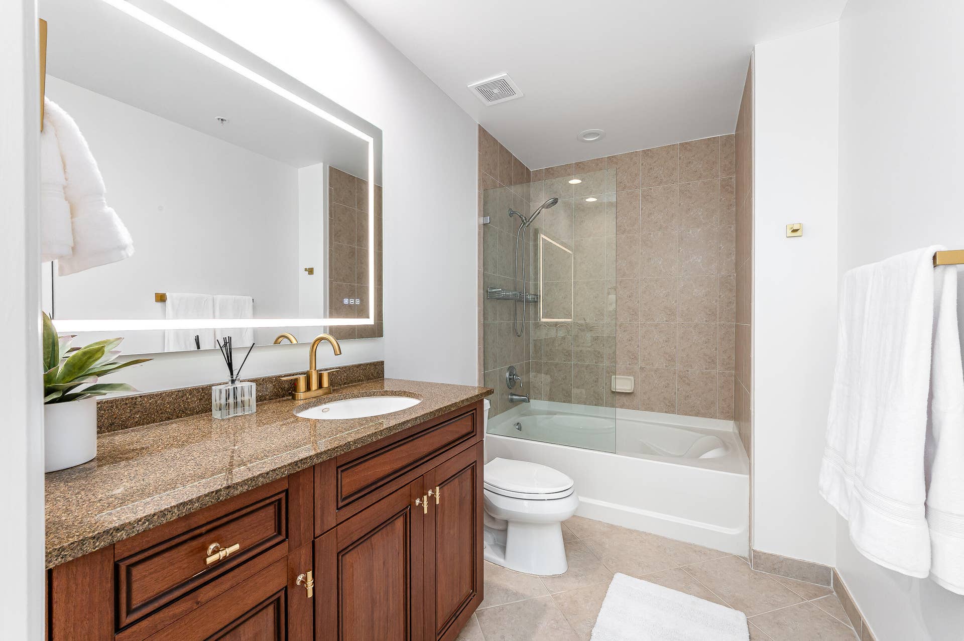 347 N New River Drive E, Fort Lauderdale, FL 33301 Primary Bathroom