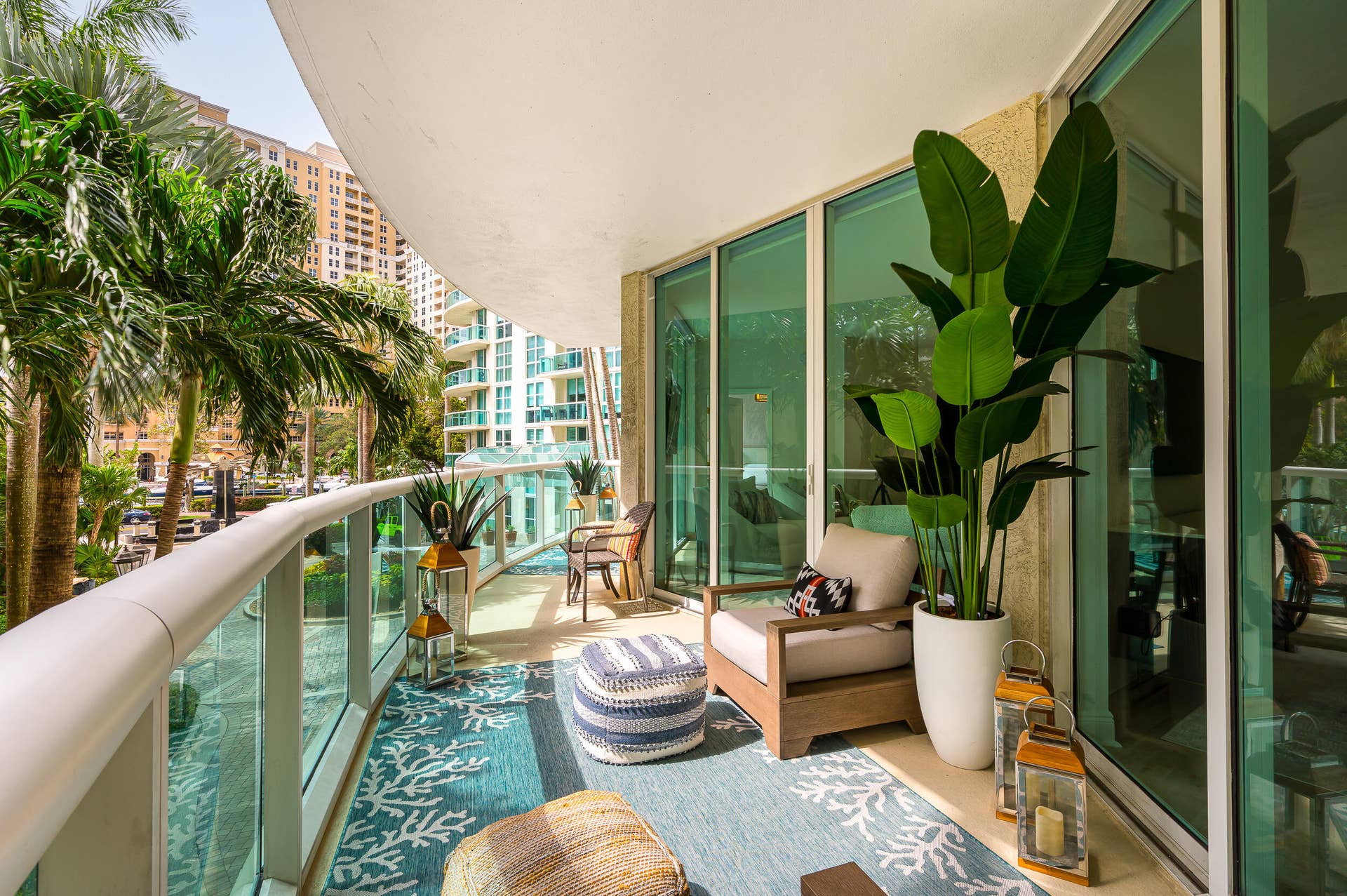 347 N New River Drive E, Fort Lauderdale, FL 33301 Balcony