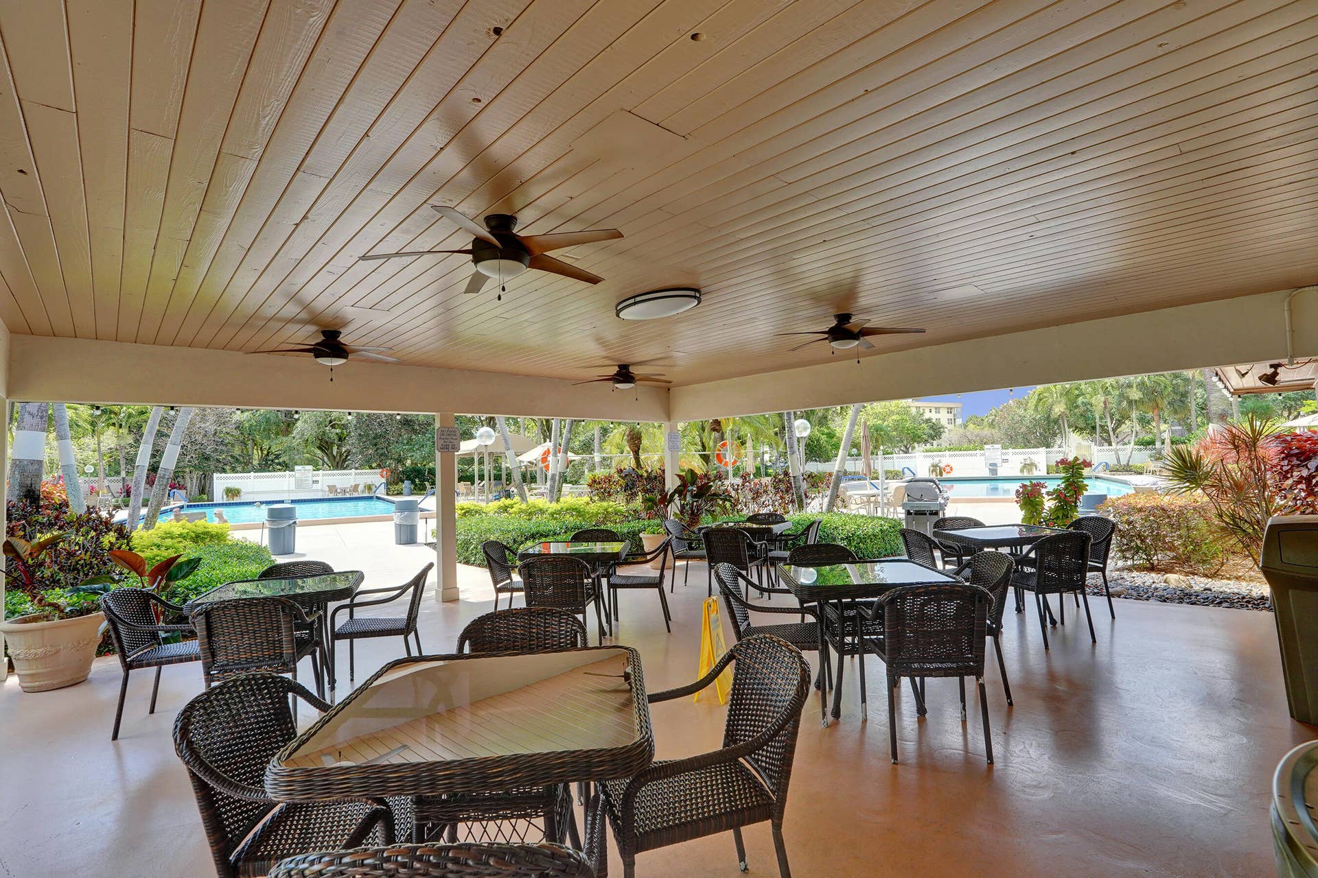 3499 Oaks Way, #Unit 205, Pompano Beach, FL 33069 Poolside Area
