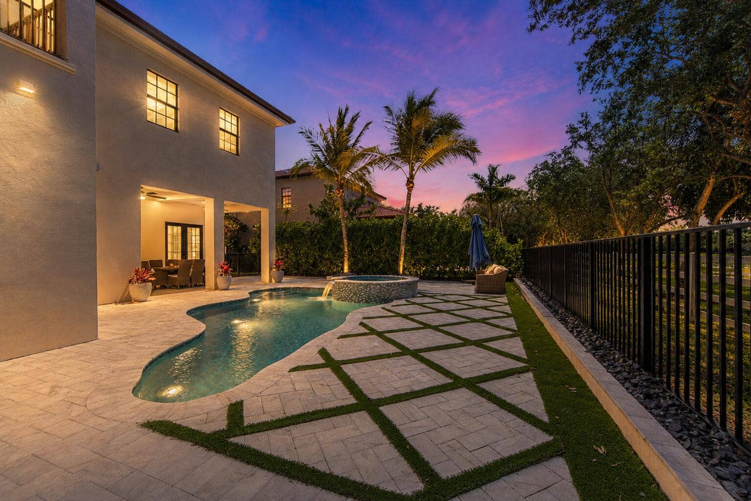 10350 Majestic Court, Parkland, FL 33076 Night Shot 2