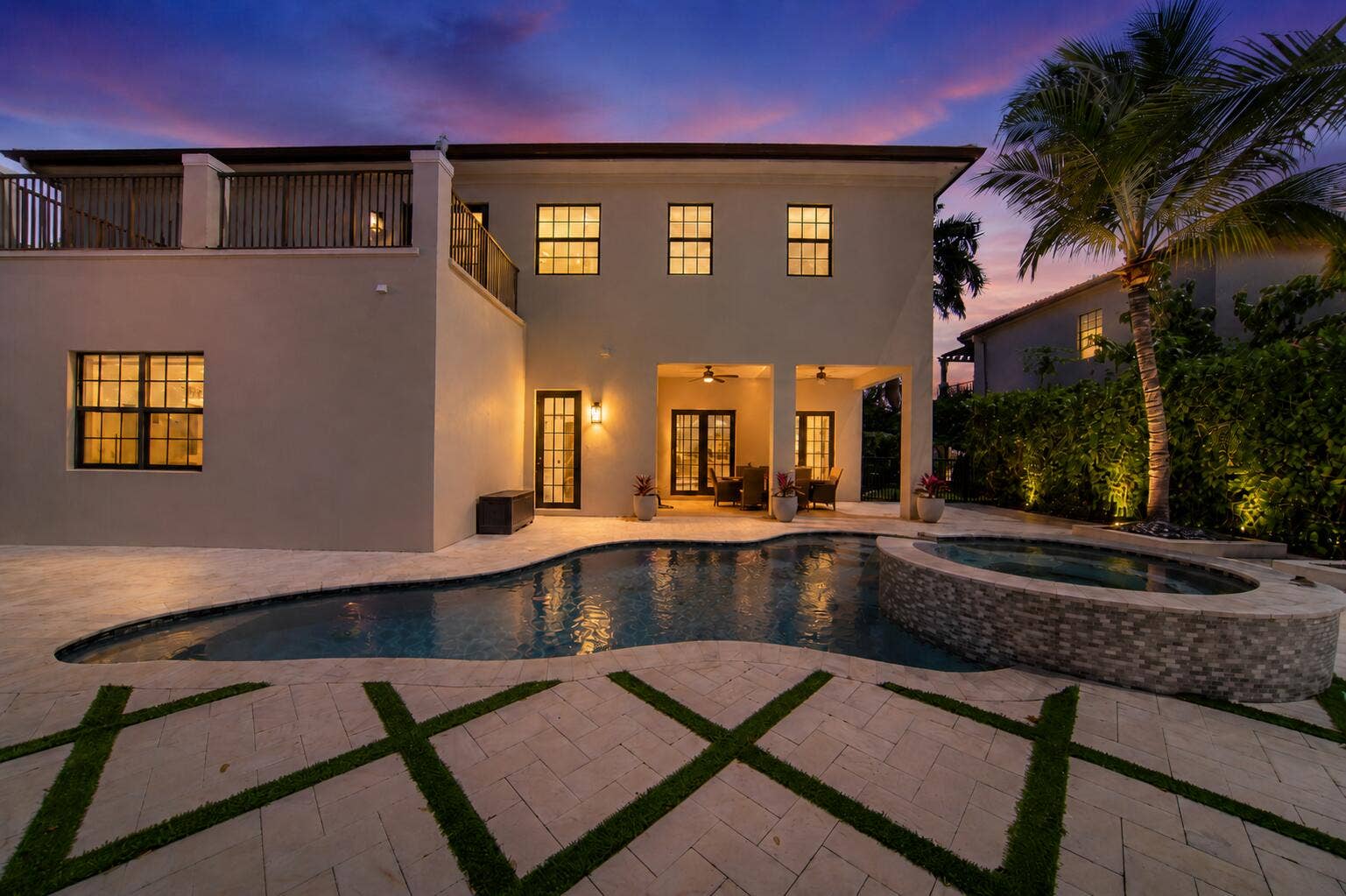 10350 Majestic Court, Parkland, FL 33076 Night Shot 1