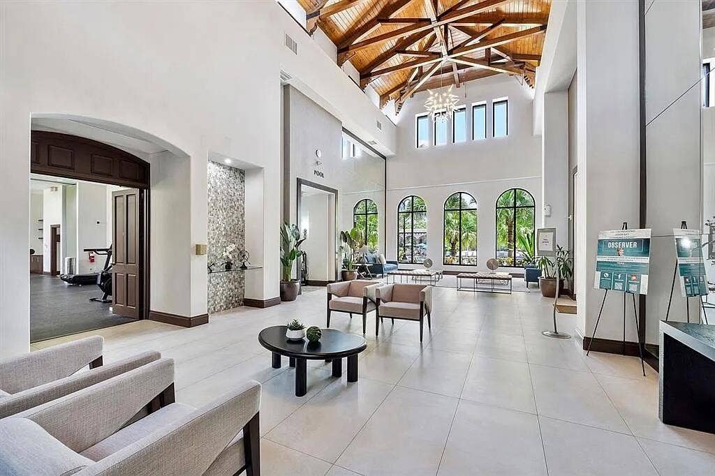 Beautiful clubhouse entry