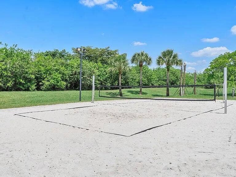 Volleyball court