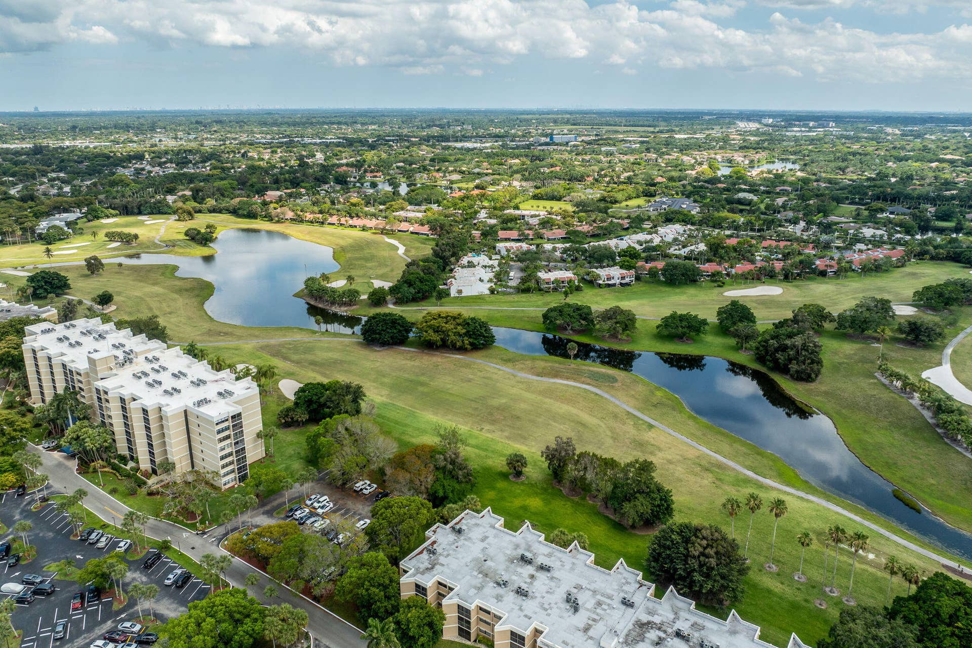 16300 Golf Club Road, Weston, FL 33326 Aerial lakes