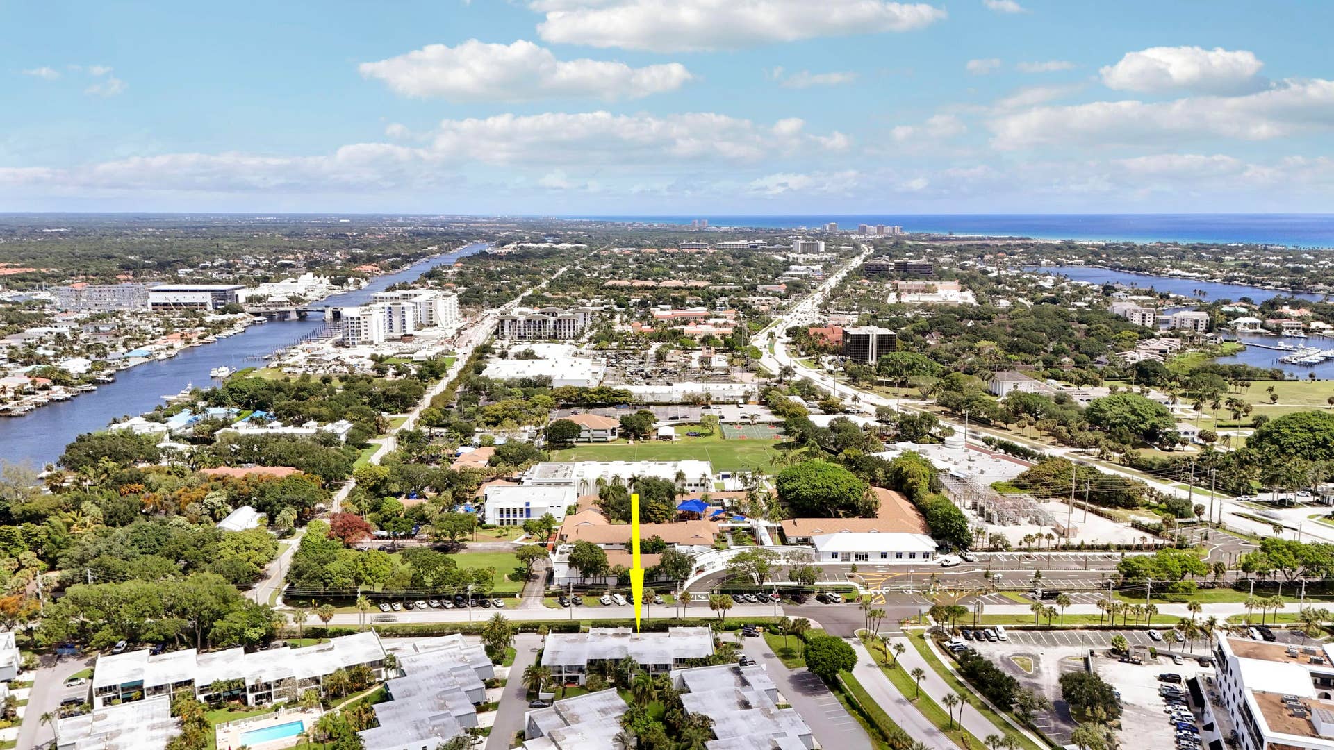 384 Golfview Road, #D, North Palm Beach, FL 33408 Aerial