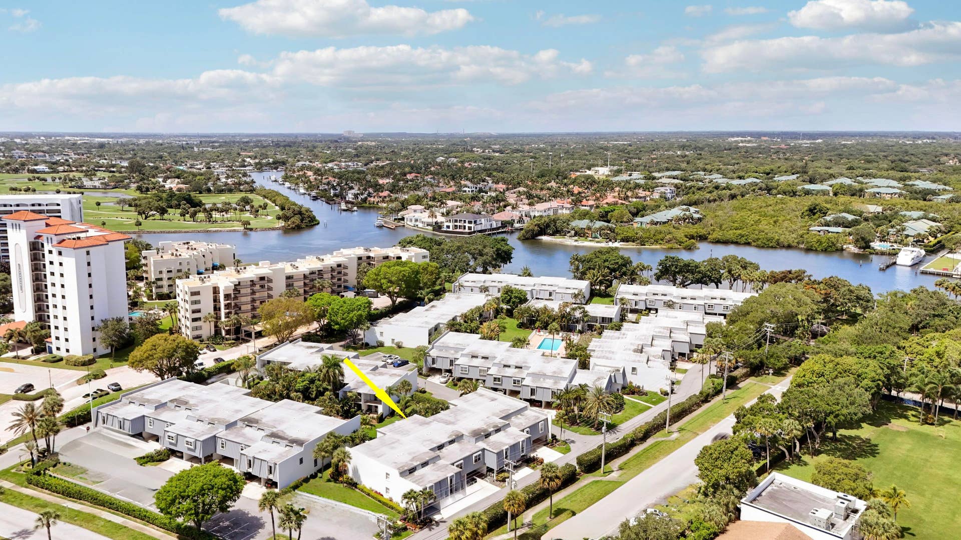 384 Golfview Road, #D, North Palm Beach, FL 33408 Aerial