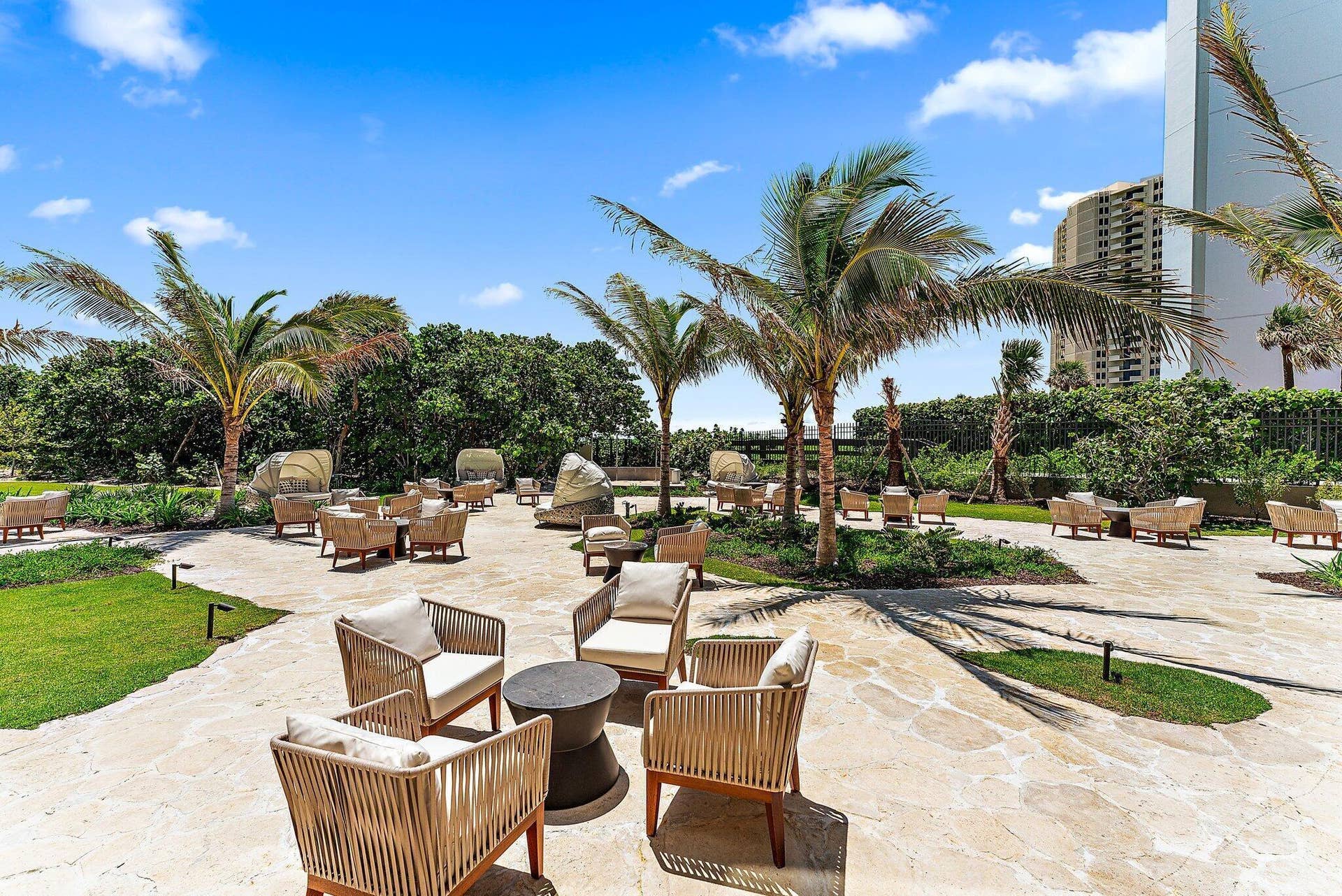 Outdoor Lounge Area
