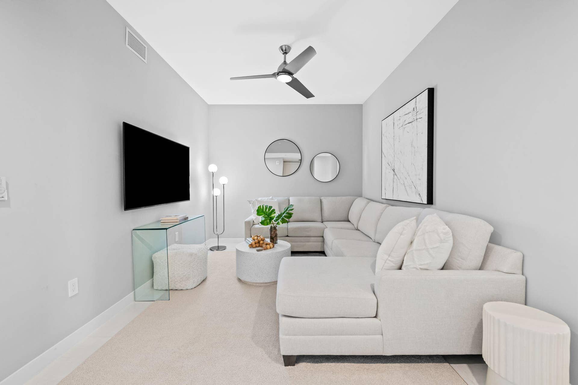 435 Bayshore Drive, #302, Fort Lauderdale, FL 33304 Den could be used as a 4th Bedroom, media room or an office