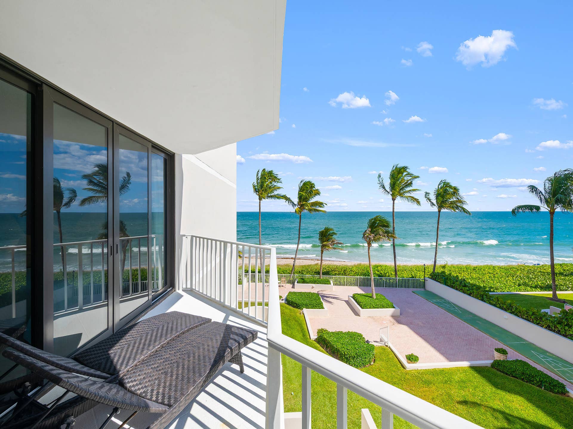 2917 S Ocean Boulevard, #304, Highland Beach, Highland Beach, FL 33487 balcony