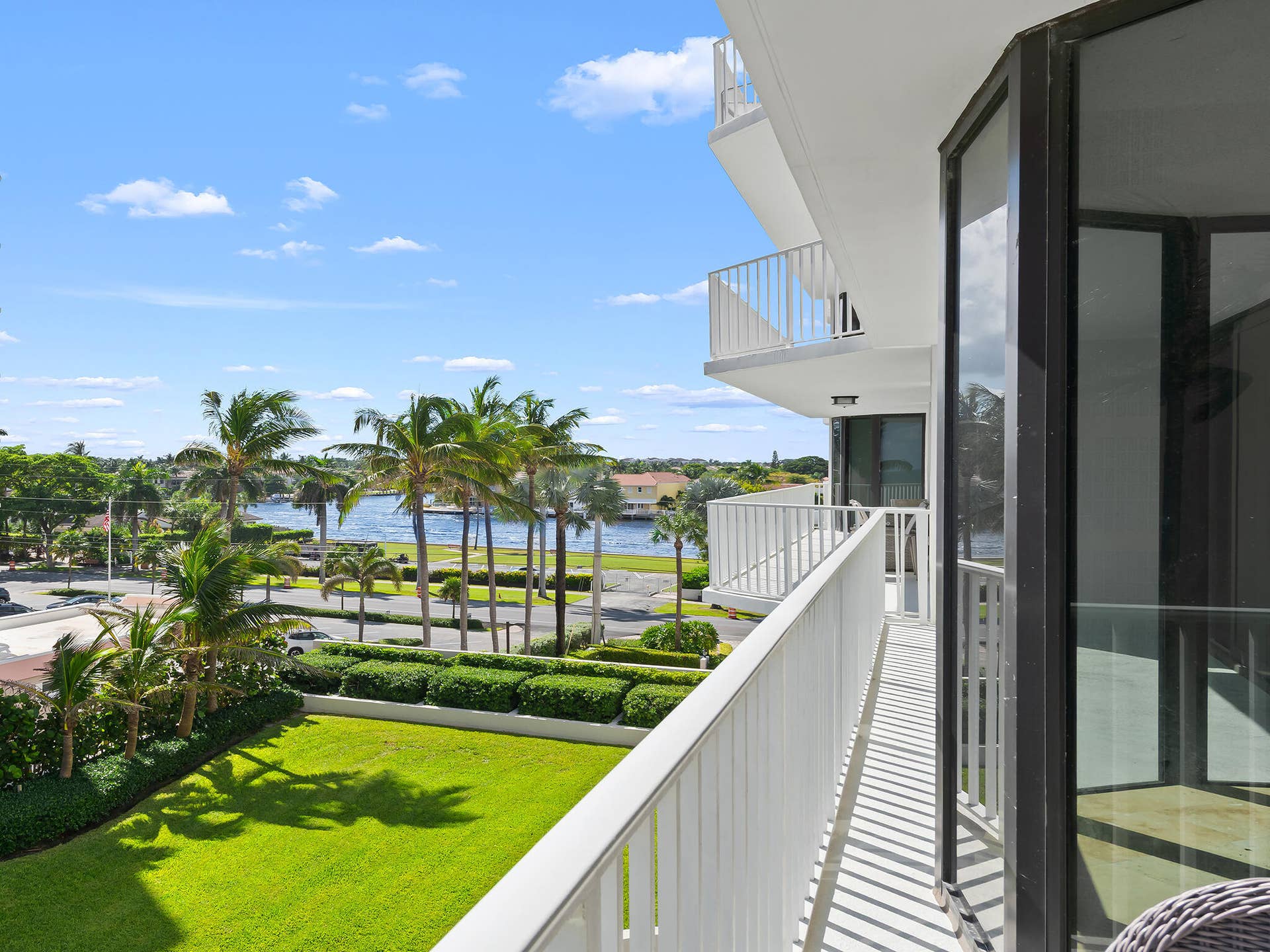 2917 S Ocean Boulevard, #304, Highland Beach, Highland Beach, FL 33487 SW facing balcony