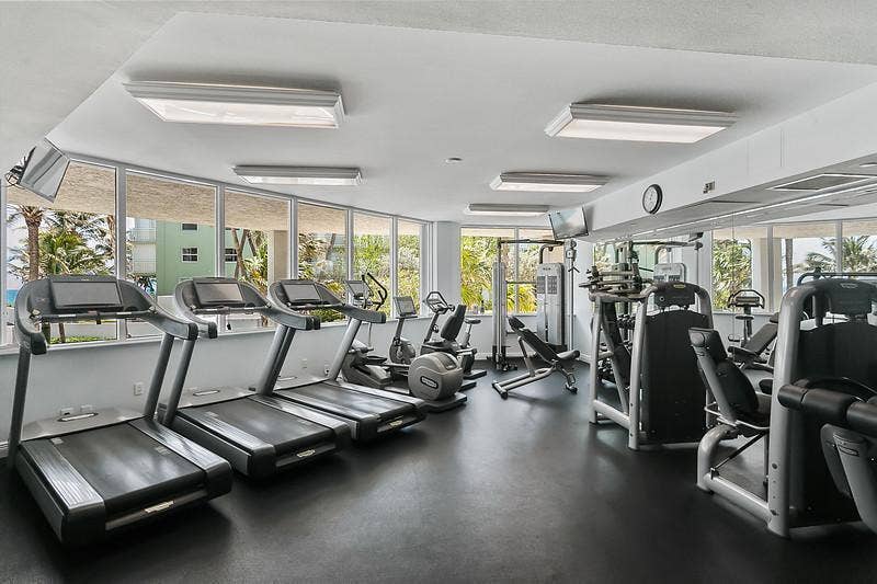1700 S Ocean Boulevard, #15c, Lauderdale By The Sea, FL 33062 Fitness Room