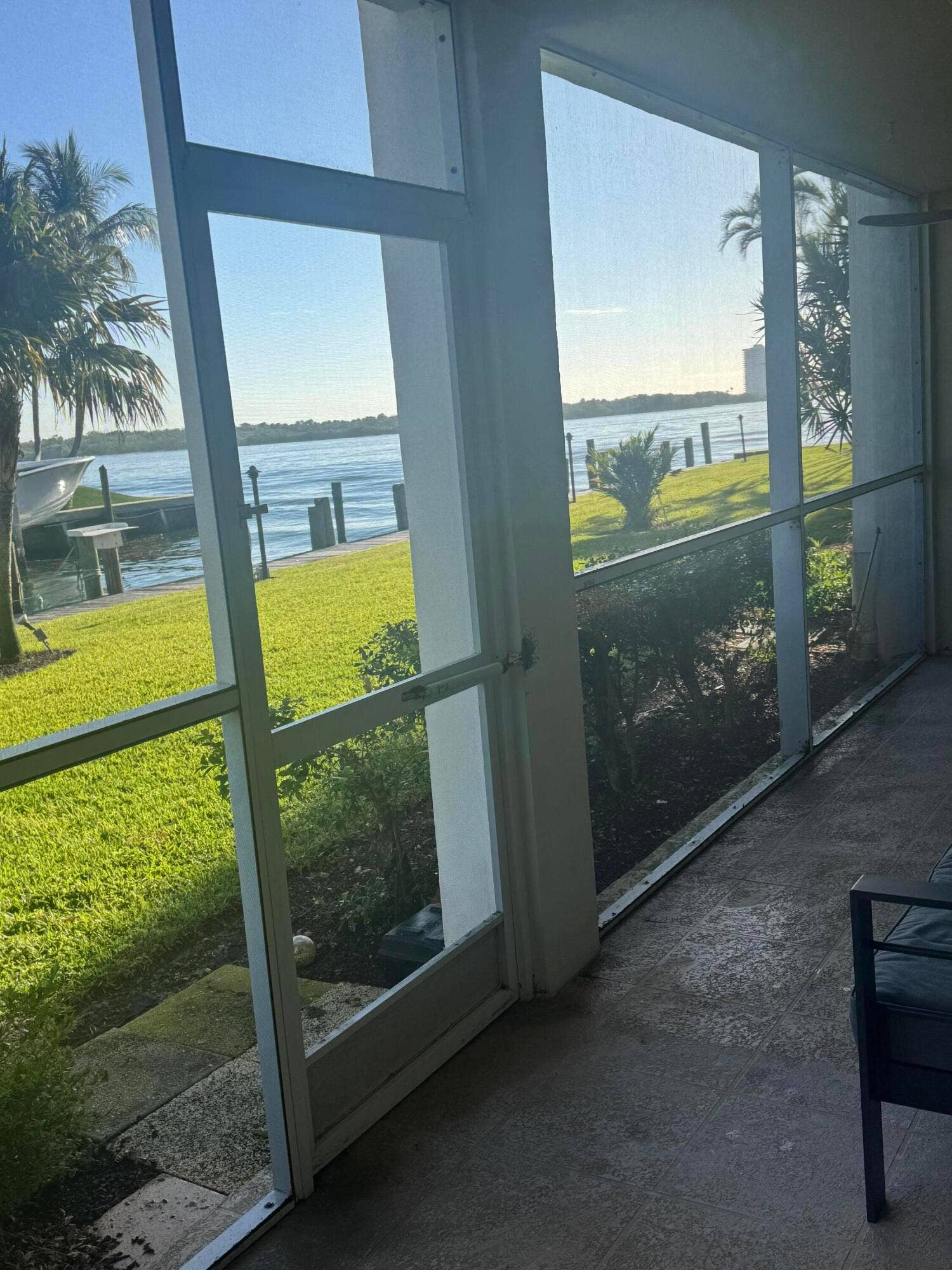 105 Paradise Harbour Boulevard, #108, North Palm Beach, FL 33408 view from patiio